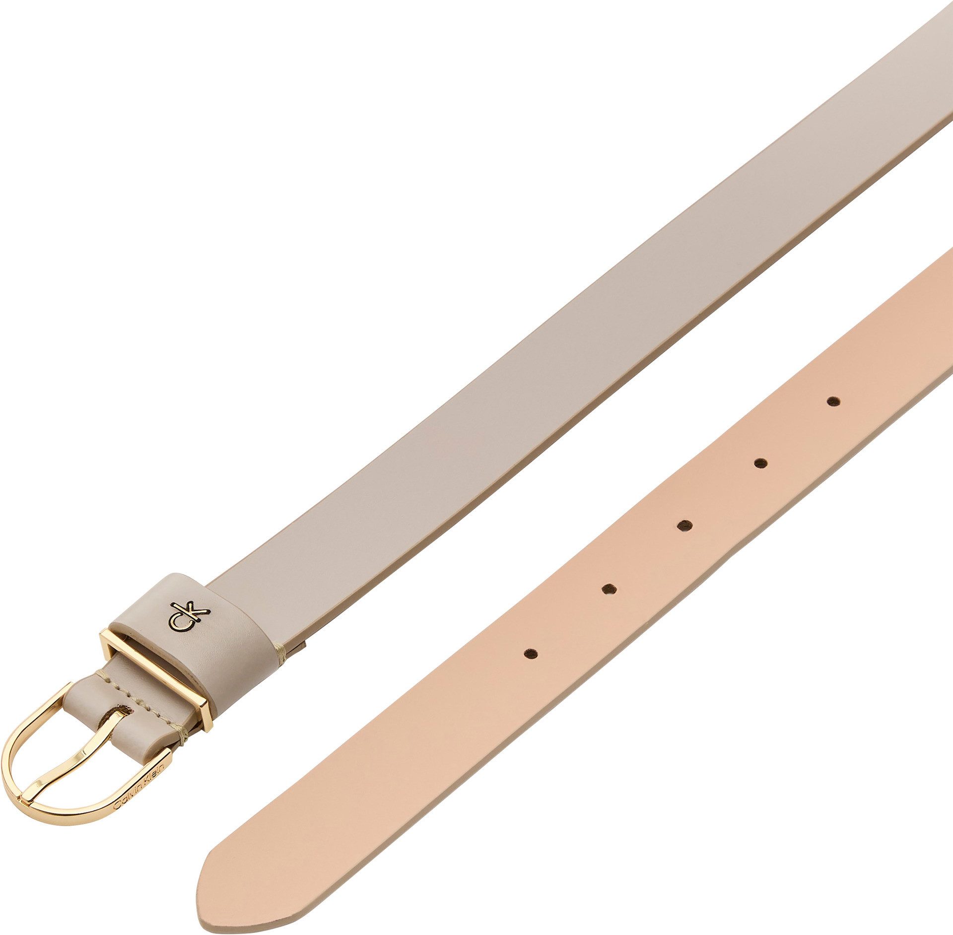 Calvin Klein Ledergürtel CK METAL LOOP günstig online kaufen