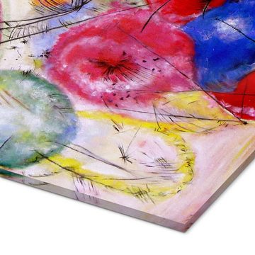 Posterlounge Acrylglasbild Wassily Kandinsky, Schwarze Linien, Arztpraxis Malerei