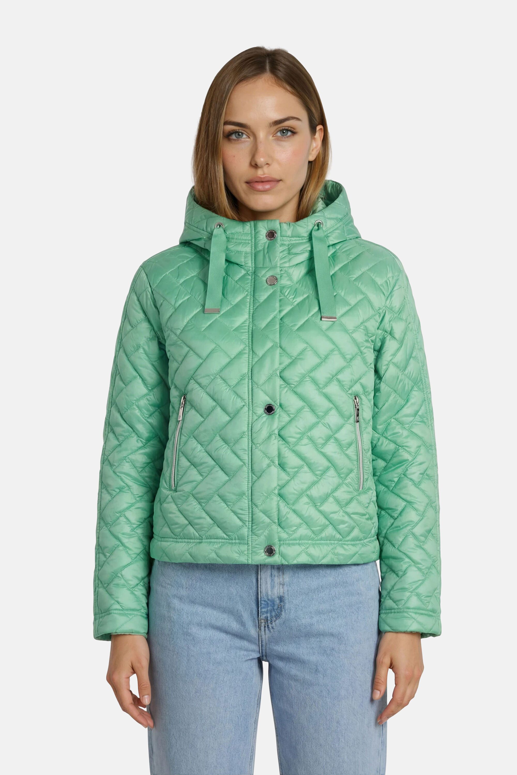 White Label Winterjacke (1-St) aus seidig glänzendem Nylon