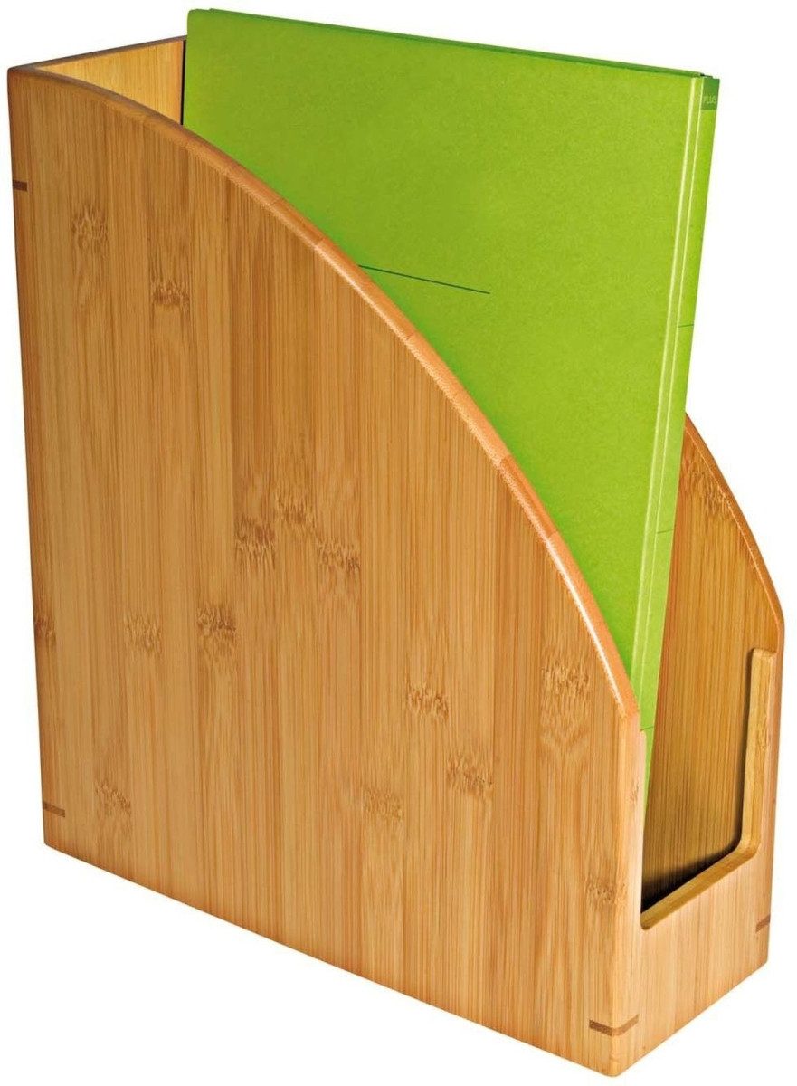 WEDO Stehsammler Stehsammler Bambus A4 braun