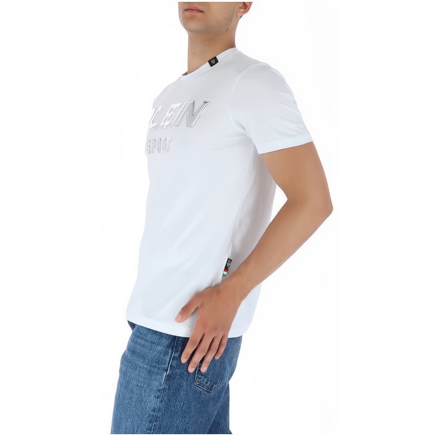 Stylischer ROUND vielfältige Tragekomfort, Farbauswahl PLEIN T-Shirt hoher SPORT Look, NECK