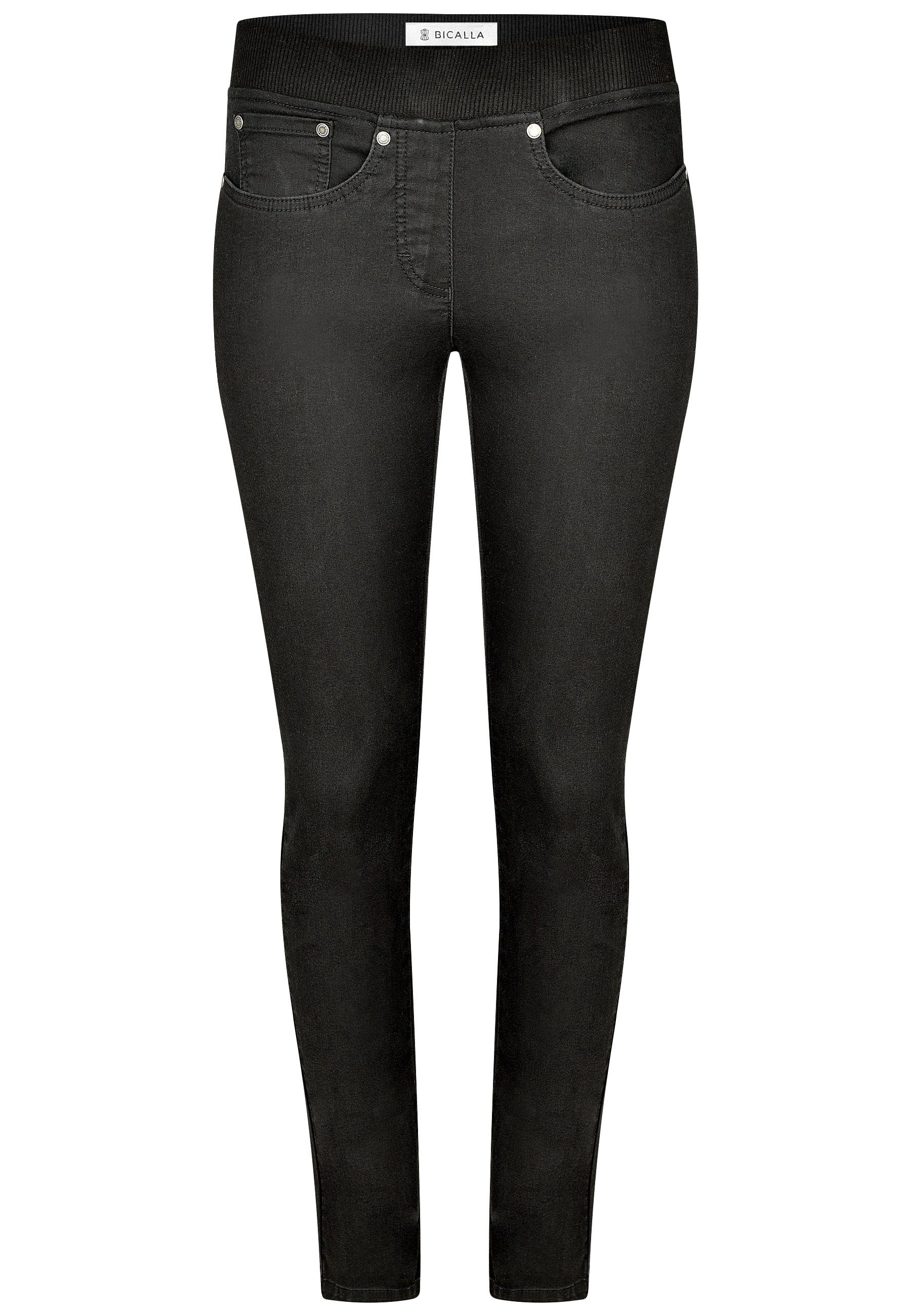 Regular-fit-Jeans 30 Comfort - 20/black BICALLA (1-tlg)