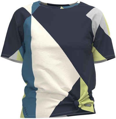 Pepe Jeans Kurzarmshirt »ALBIN« mit geometrischem allover Print und zum Knoten