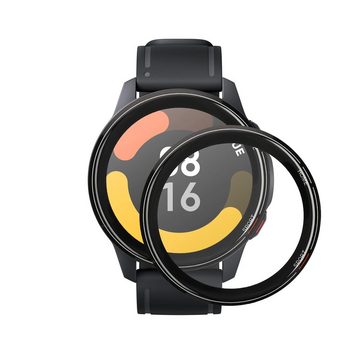 kwmobile Schutzfolie 2x Displayschutzfolie für Xiaomi Mi Watch / Mi Watch Color Sport, (1-St), Schutzfolie für Fitness Tracker - robuster Displayschutz - transparent