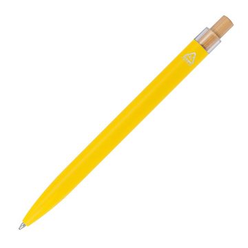 Livepac Office Kugelschreiber Kugelschreiber aus recyceltem Aluminium / Farbe: gelb