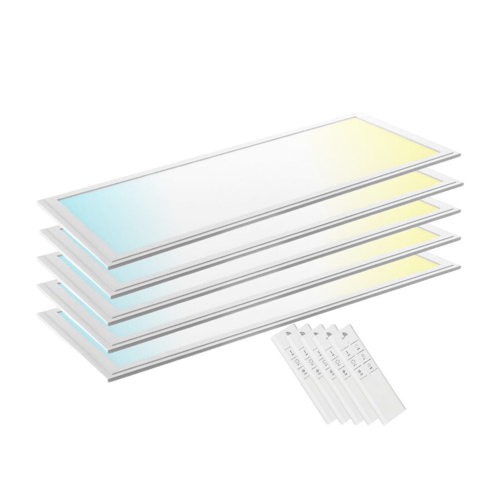 ENOVALITE LED Rasterleuchte ENOVALITE LED Panel 36 W 3000 K, 4000 K, 6000 K, LED fest integriert, Farbwechsler