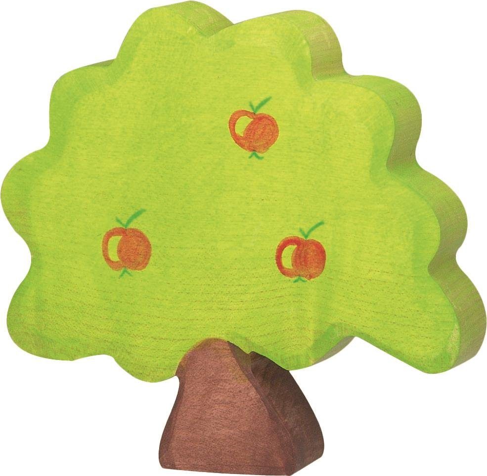 Holztiger Tierfigur HOLZTIGER Apfelbaum aus Holz - klein