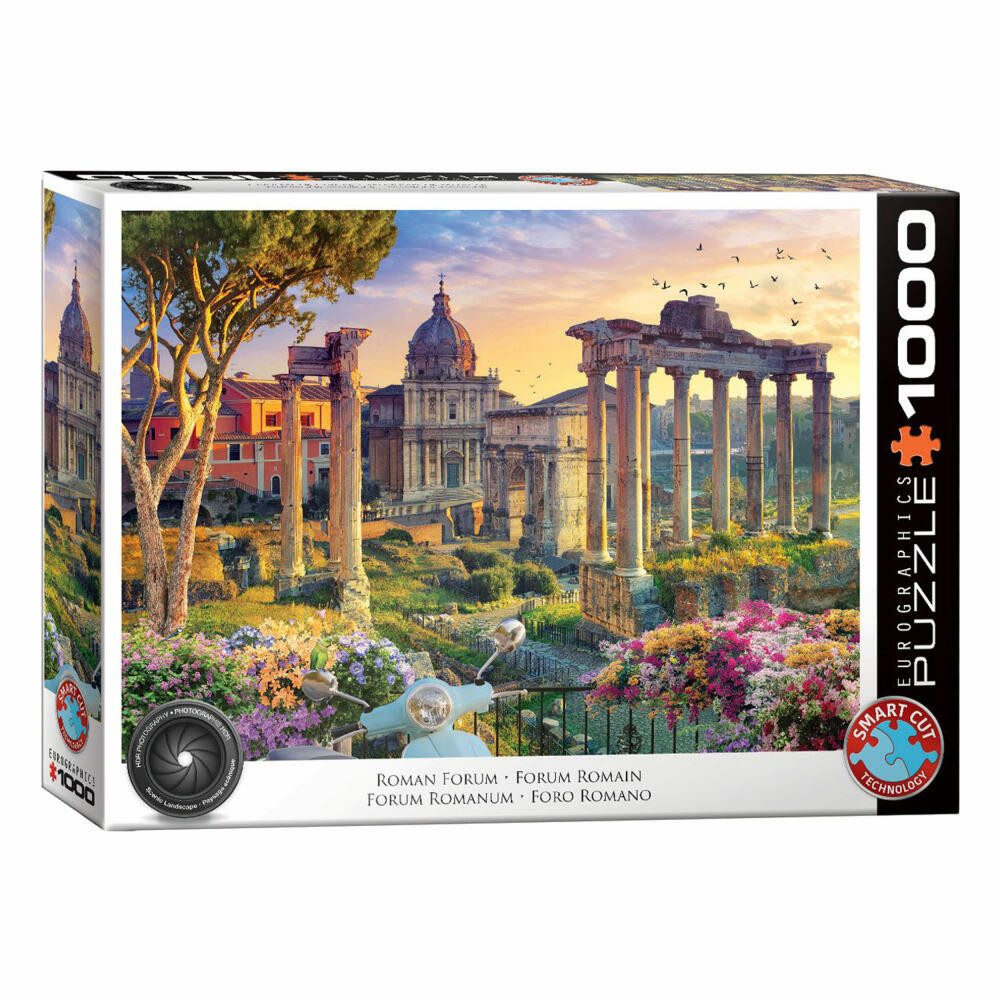 EUROGRAPHICS Puzzle Forum Romanum, 1000 Puzzleteile