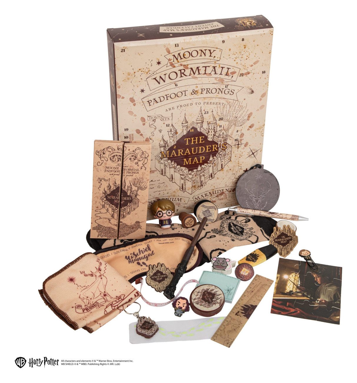 Cinereplicas Adventskalender Harry Potter Adventskalender Marauder's Map New Edition 2026