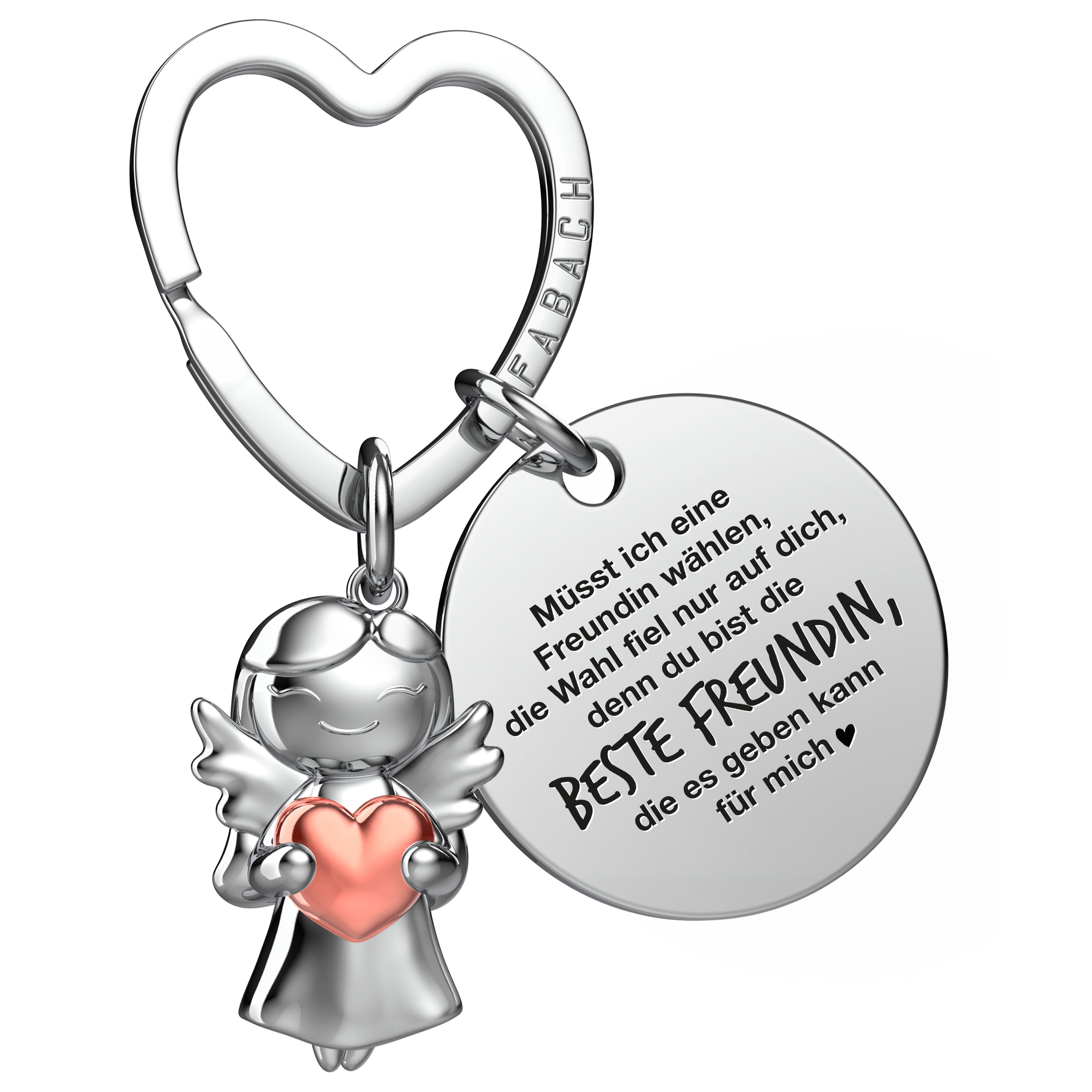 FABACH Schlüsselanhänger Schutzengel Star in Charms günstig online kaufen