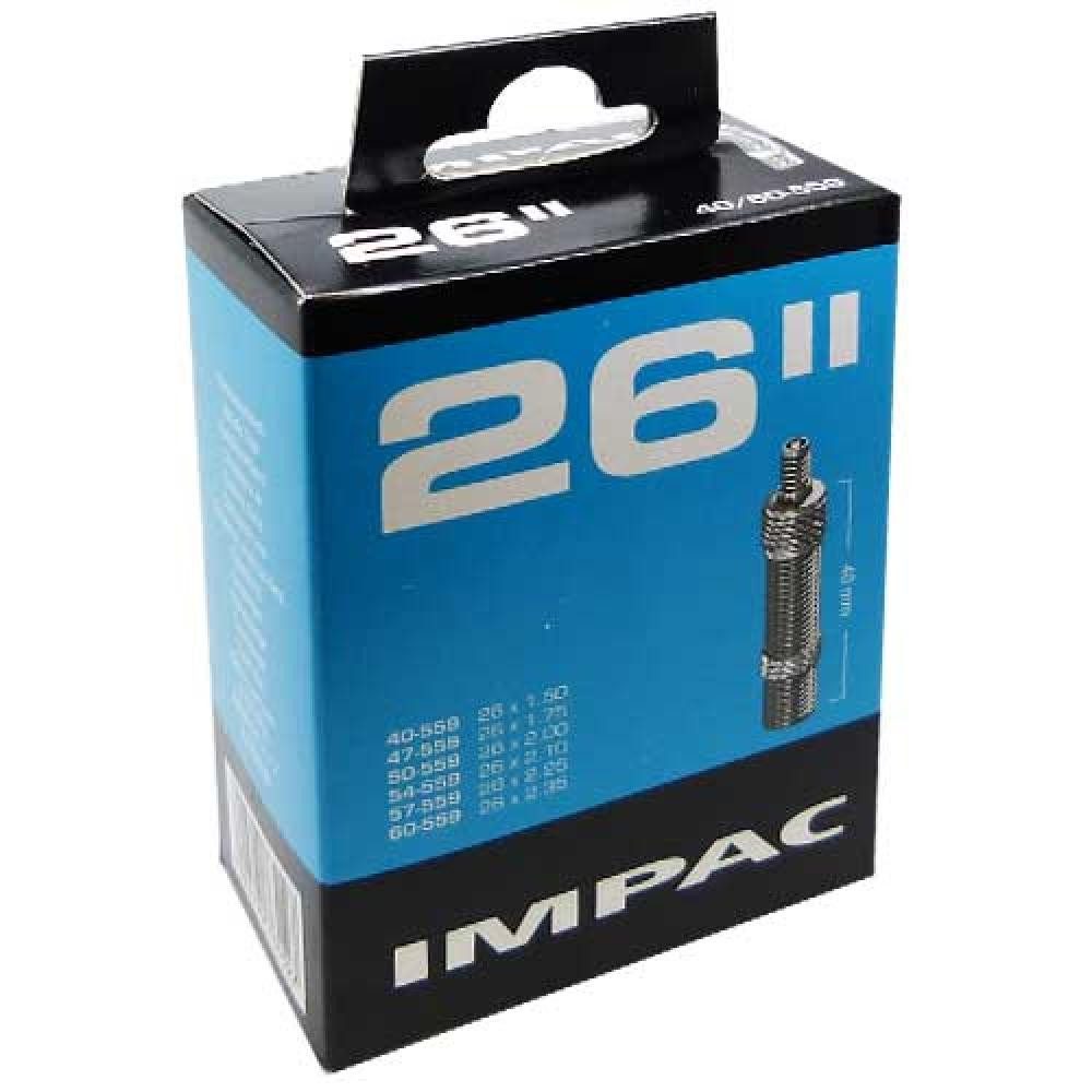 Fahrradschlauch Impac Schlauch 26x1.50-2.35\" 40/60-559 DV - Dunlop-Ventil 40mm
