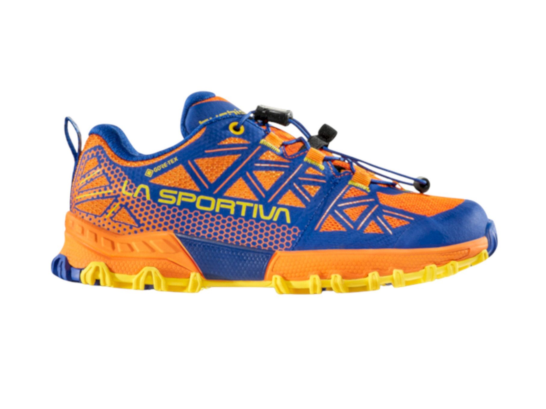 La Sportiva Wanderschuhe Bushido II GTX (wasserdicht) blau/orange Kinder Laufschuh