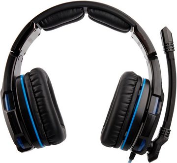 Sades Knight Pro SA-907Pro Gaming-Headset (Noise-Reduction, RGB-Beleuchtung)
