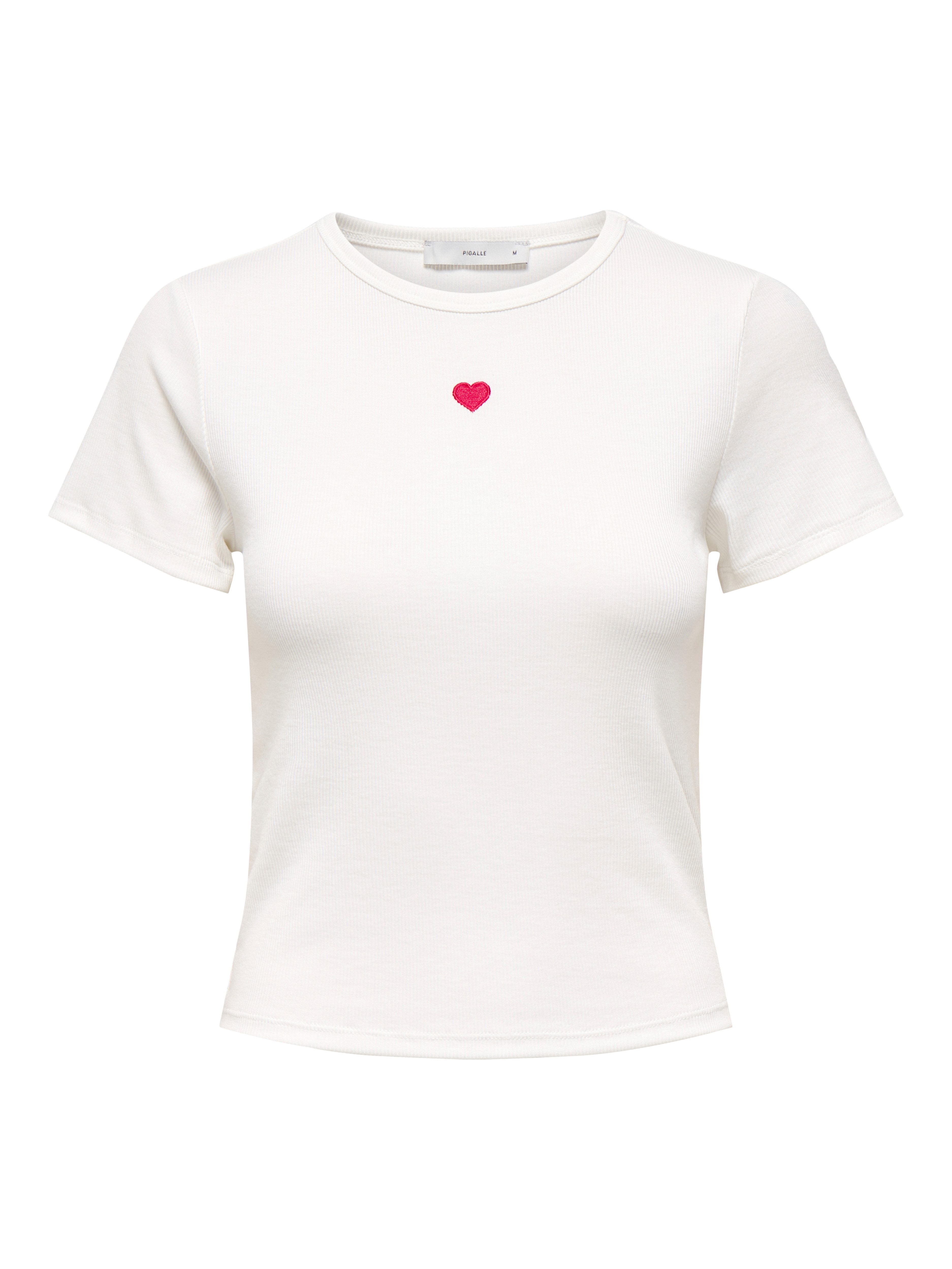 ONLY Kurzarmshirt ONLELVA JUNE EMB S/S TEE JRS NOOS – Bild 5 von 5