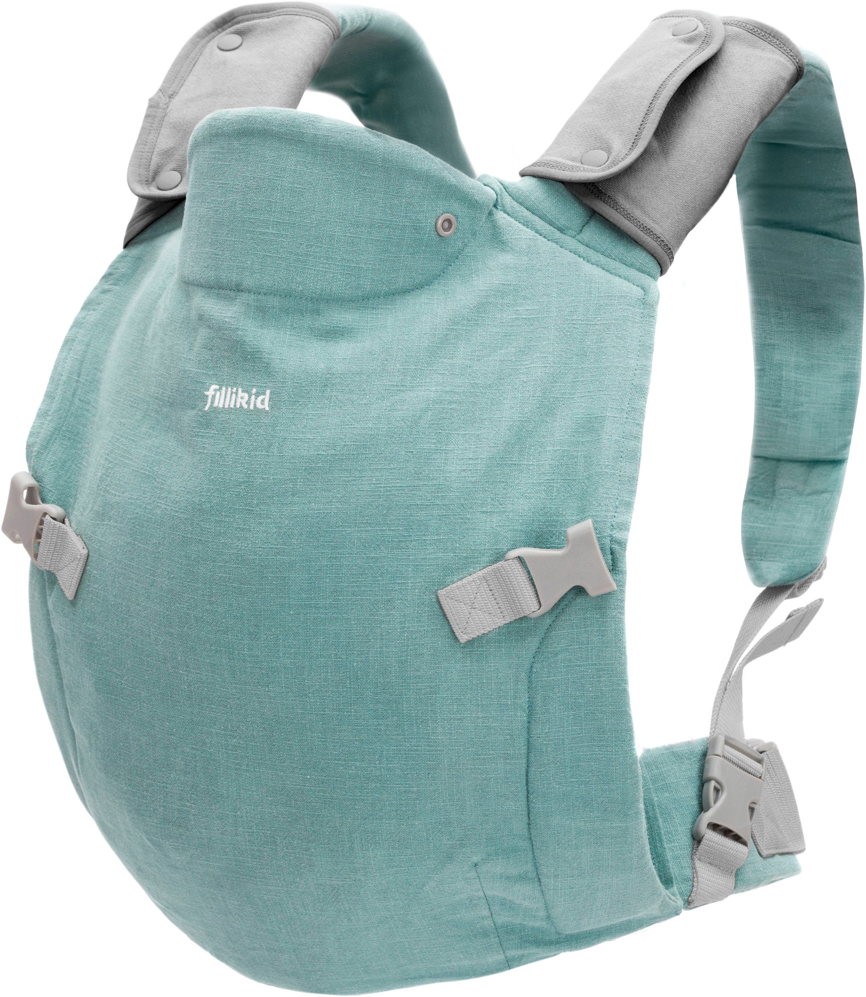 Fillikid Bauchtrage MC04, mit abnehmbaren Baumwoll-Spucktücher