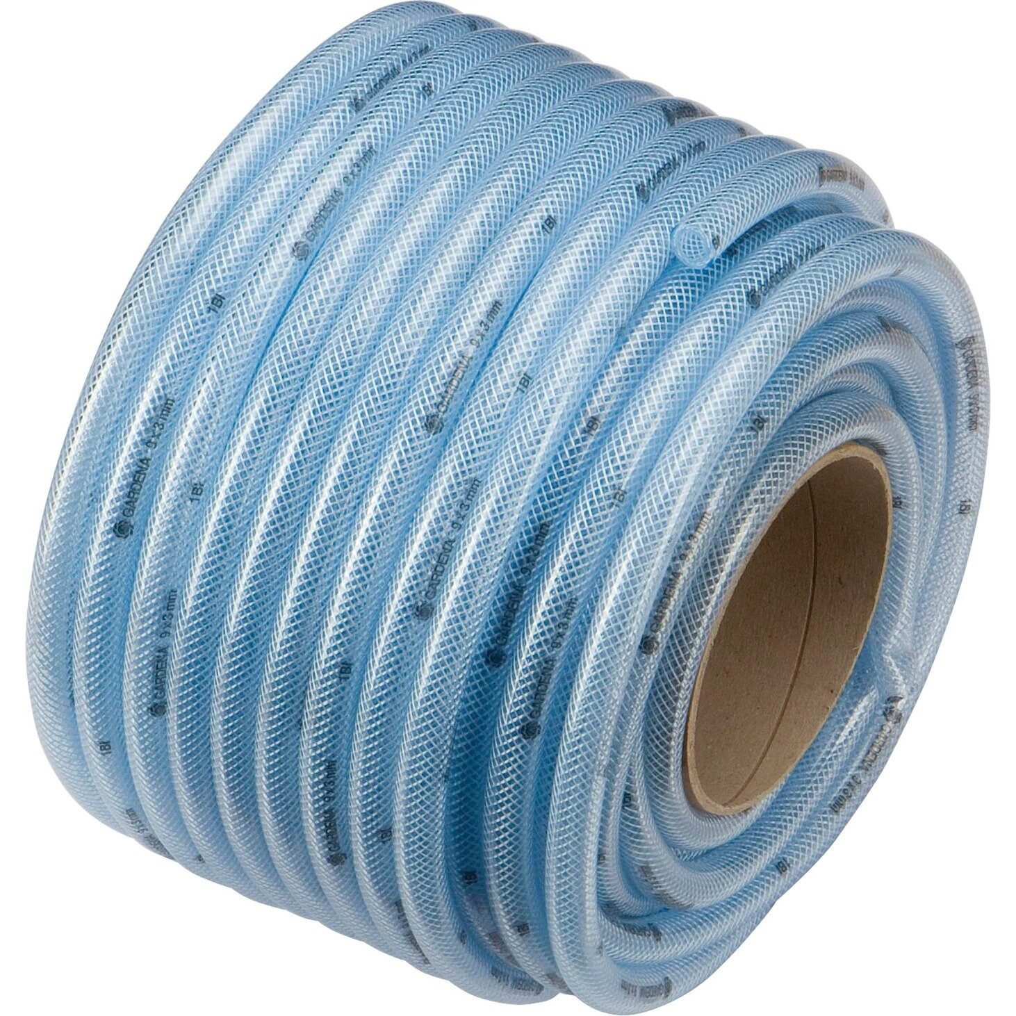 GARDENA Druckluftschlauch Transparent-Schlauch mit Gewebe 8 x 3mm
