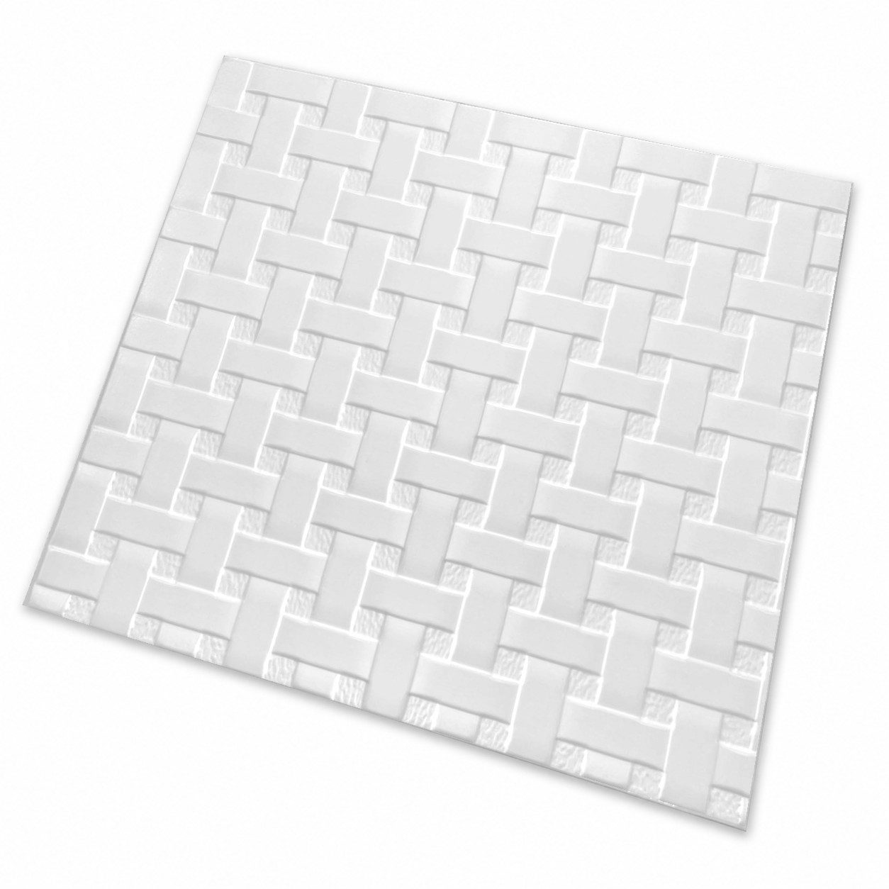 IKHEMalarka 3D Wandpaneel aus Polystyrol Styropor XPS 2m² = 8 Stück, BxL: 50,00x50,00 cm, 0,25 qm, (Platten XPS, Polystyrol Paneele) Paneelen für Decke & Wand