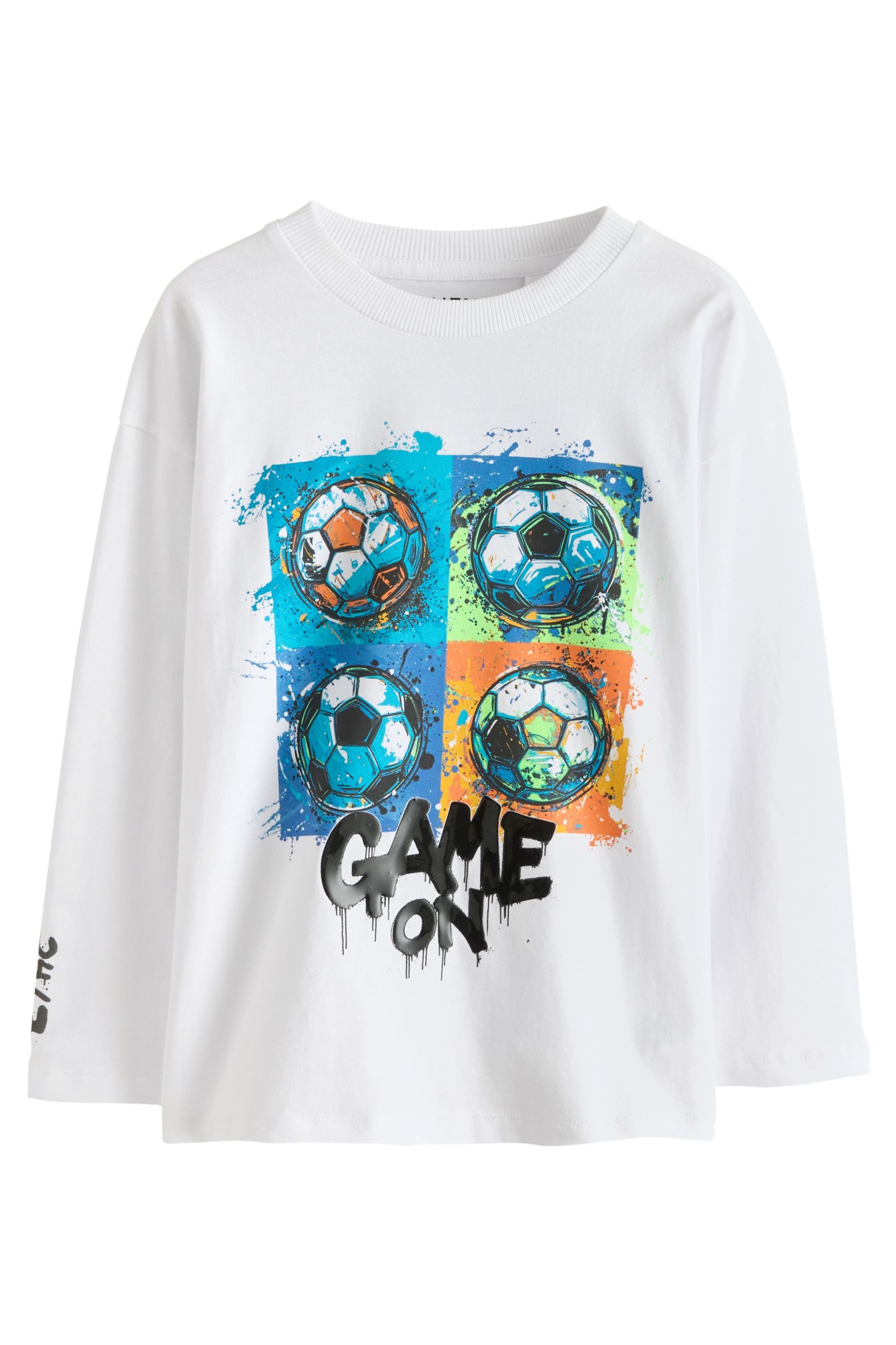 Next Langarmshirt Langärmeliges Grafik-T-Shirt (1-tlg)