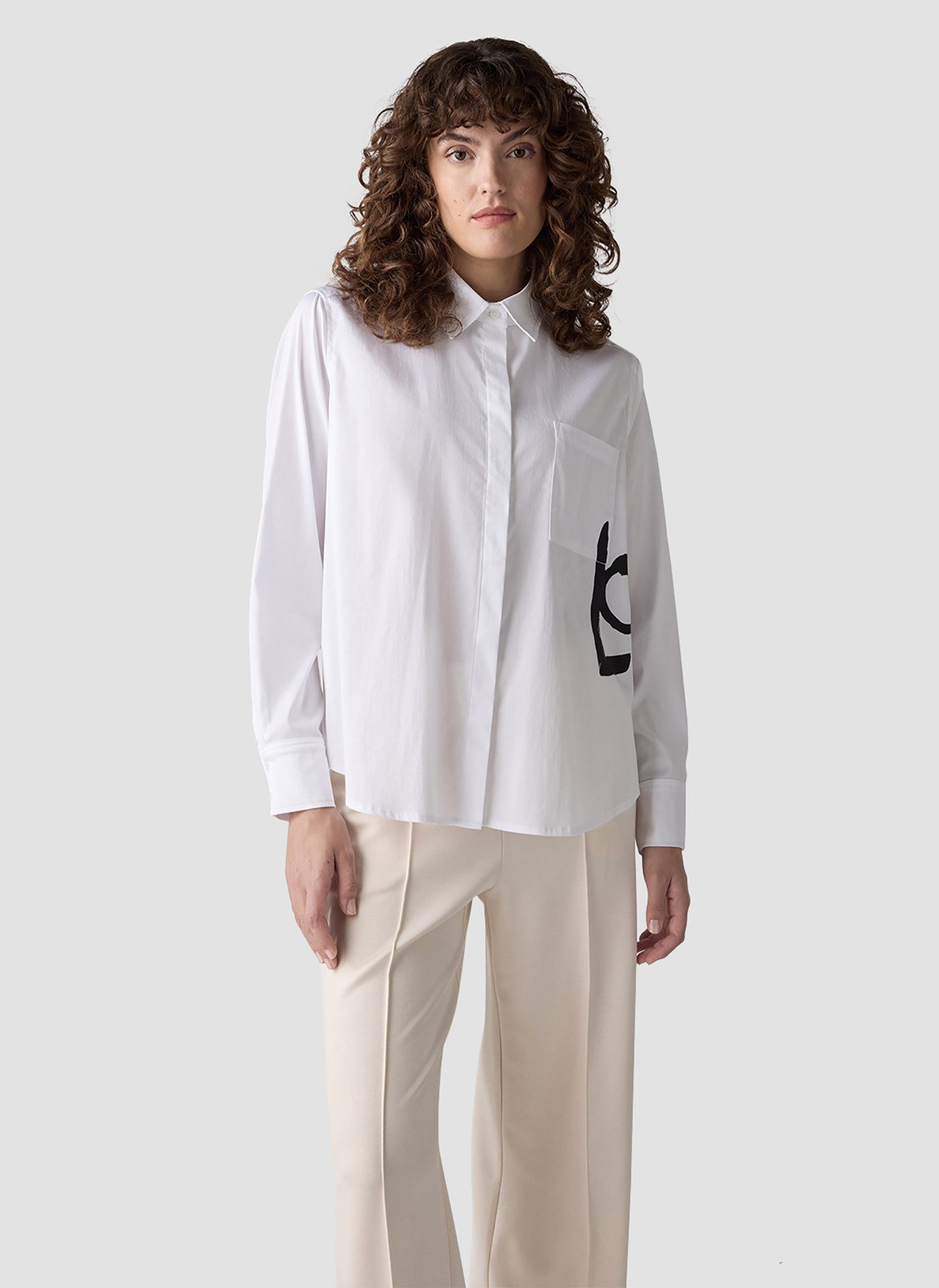 LeComte Klassische Bluse Bluse