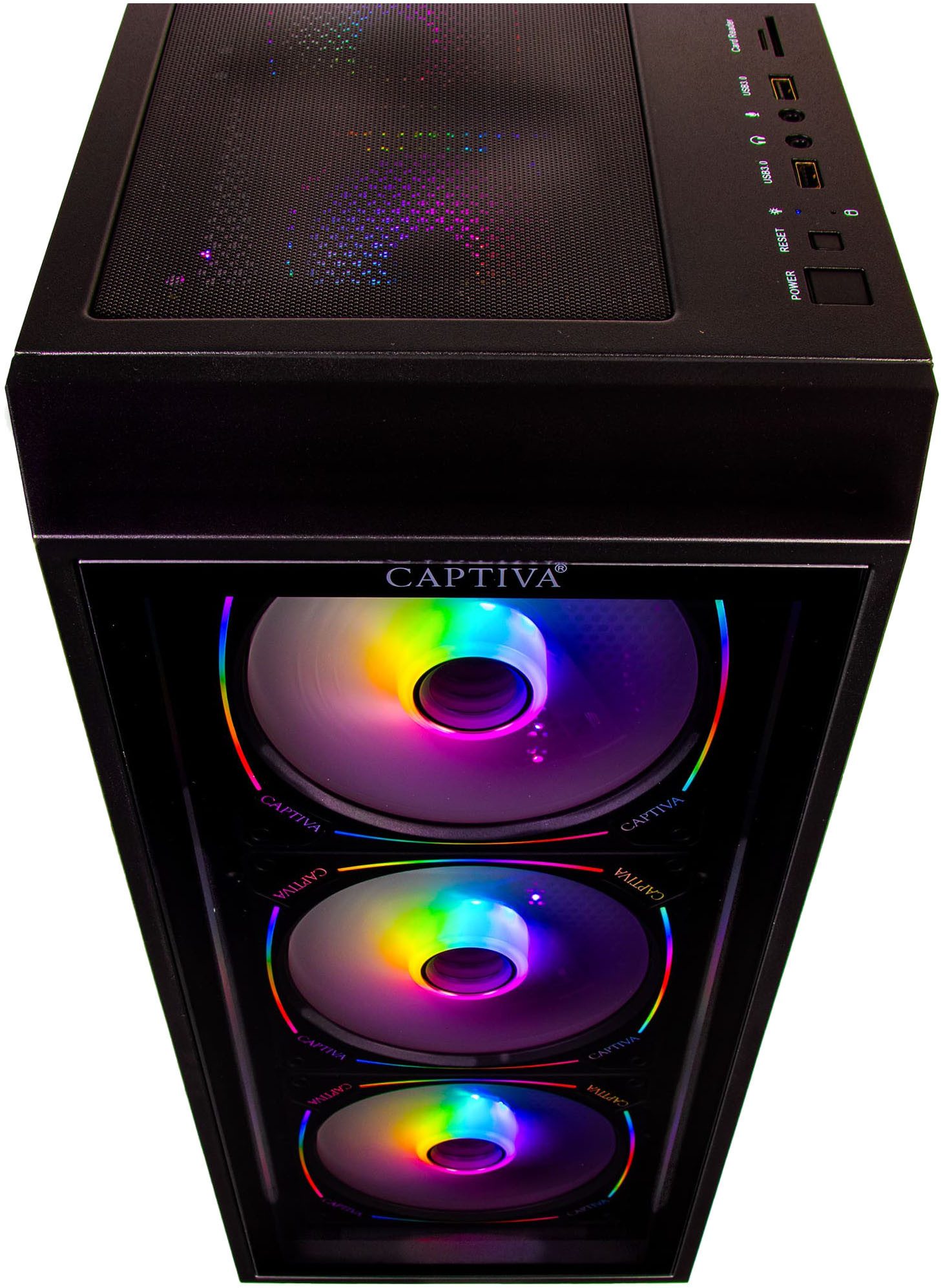 CAPTIVA Highend Gaming I95-214 TFT Bundle Gaming-PC-Komplettsystem (60,5", Intel® Core i5 Core i5 12400F, GeForce® RTX™ 5060, 32 GB RAM, 1000 GB SSD)