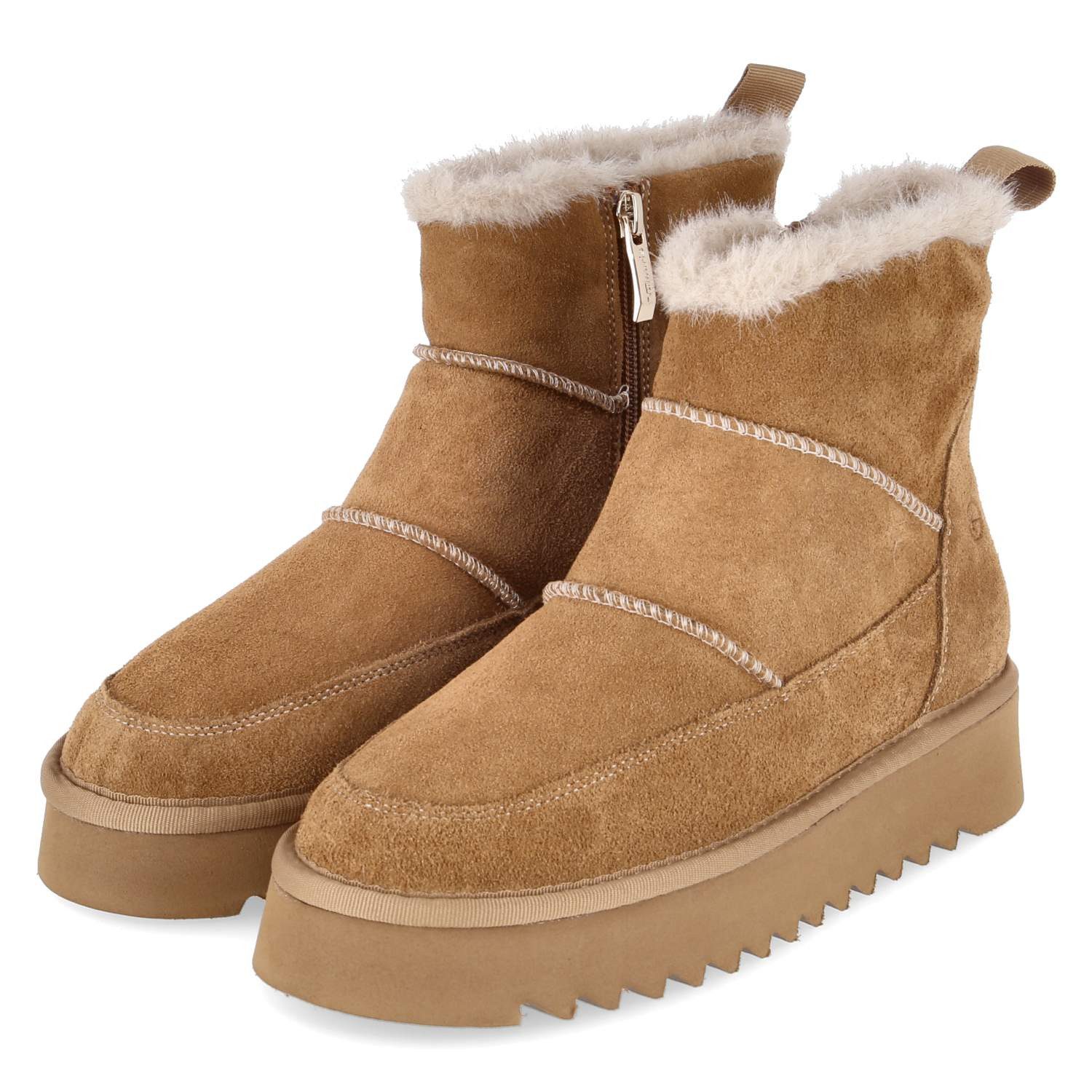 Tamaris Tamaris 1-26478-45/310 Damen Rauleder braun Winterstiefel günstig online kaufen