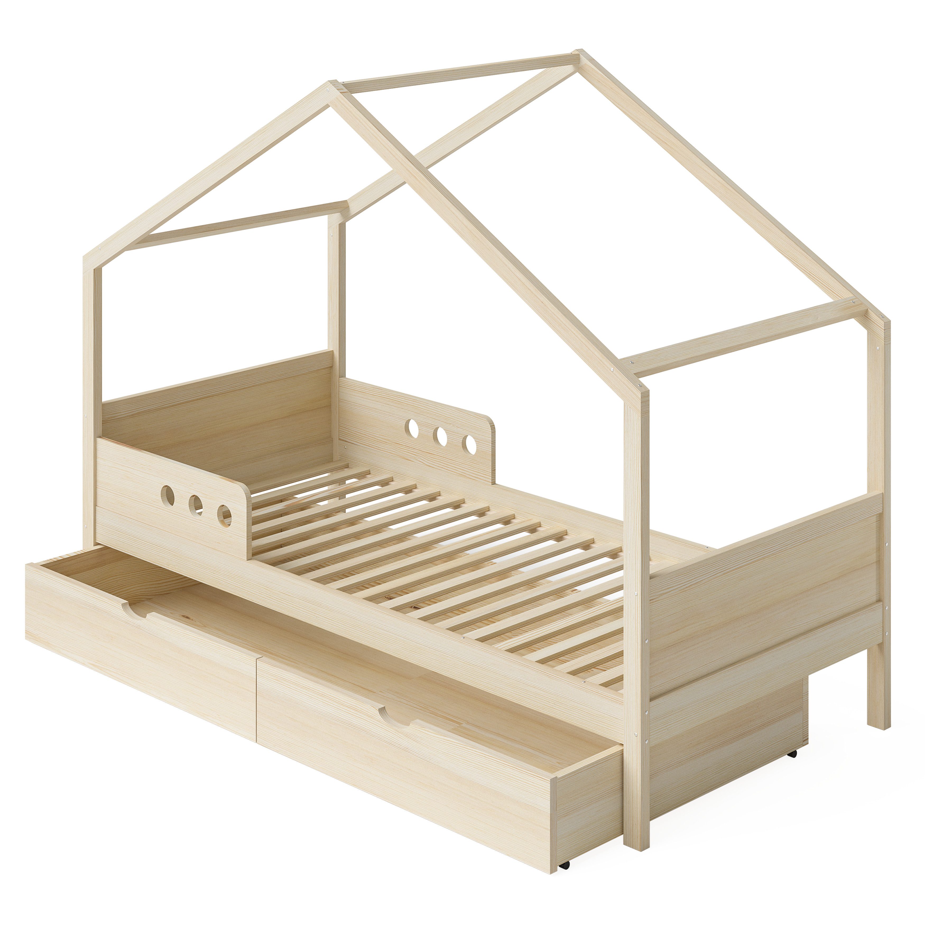 Bellabino Hausbett Bela (Kinderbett 90x200 cm, günstig online kaufen