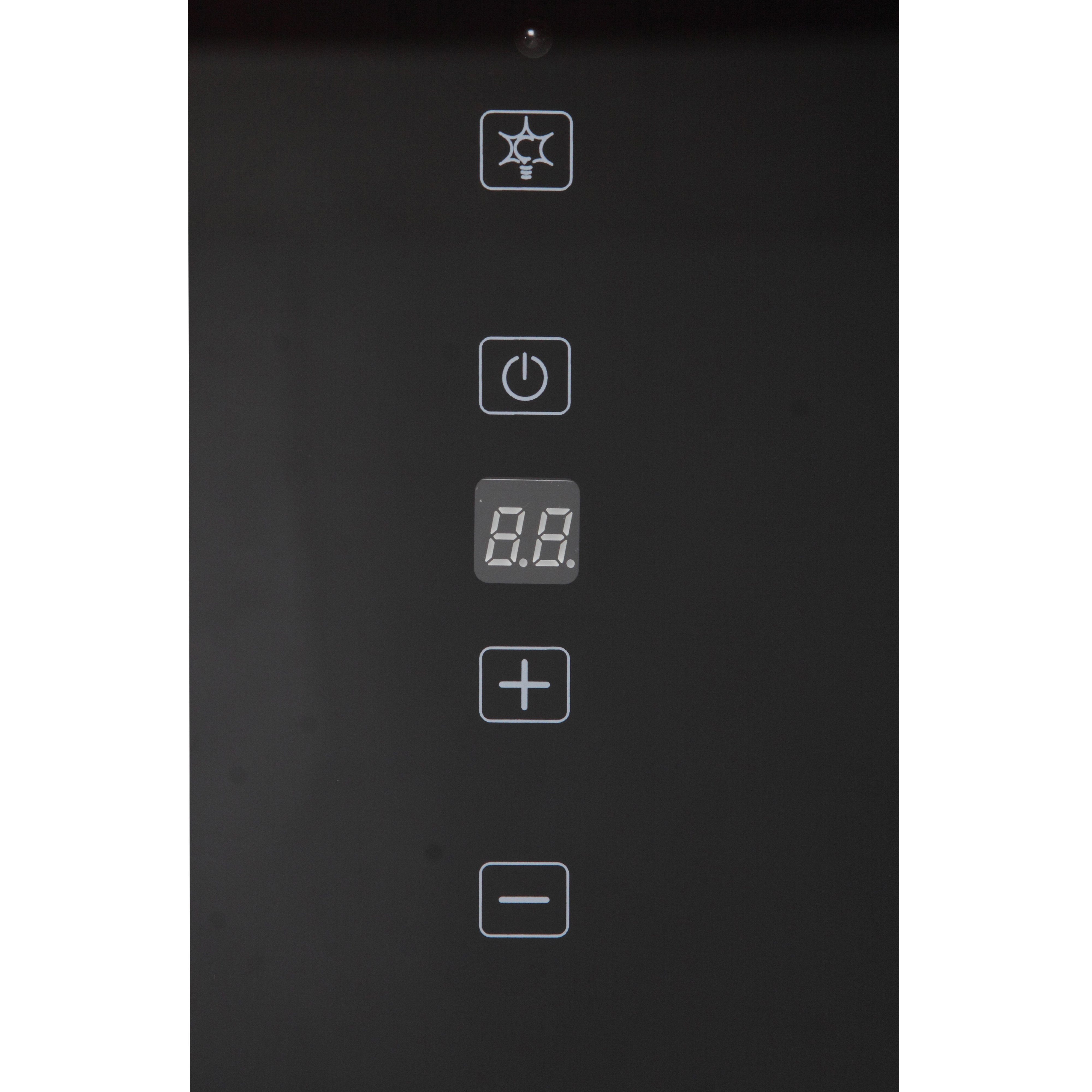 GURARI Wandhaube GCH 171 60BL PRIME N Kopffrei Dunstabzugshaube 60 cm Schwarz, 1000m³/h GCH 171 60BL PRIME N Kopffrei Dunstabzugshaube 60 cm Schwarz, 1000m³/h, Dunstabzugshaube 60 cm, Kopffreihaube, Schwarz, Schwarz Glas,1000m³/h