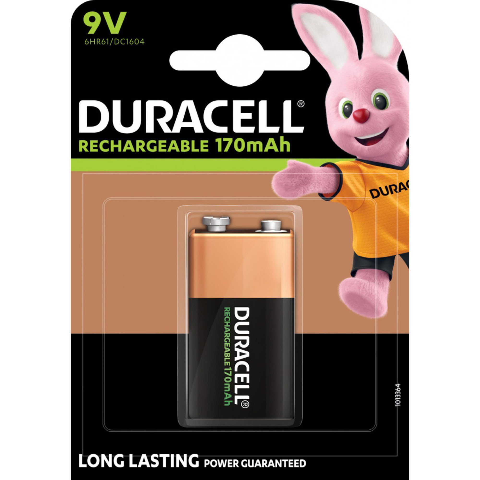 Duracell Duracell Rechargeable 9V 170mAh, Akku, (E-Block Akku (9 V V)