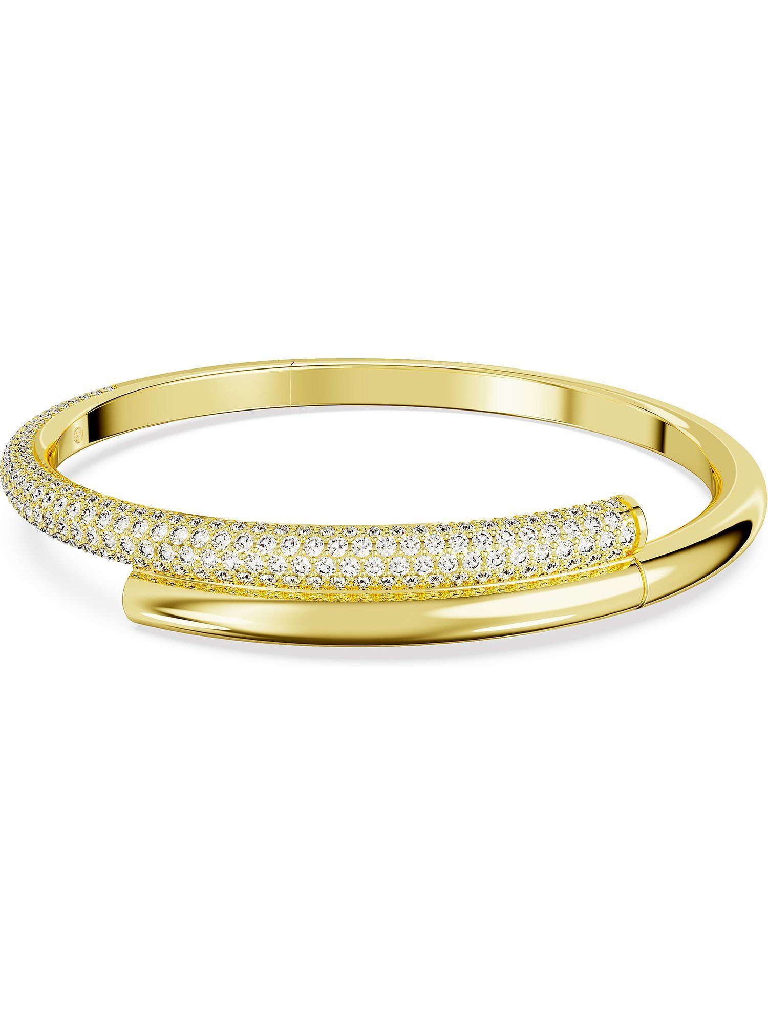 Swarovski Armreif Swarovski Damen-Armreif Metall Swarovski-Kristall günstig online kaufen