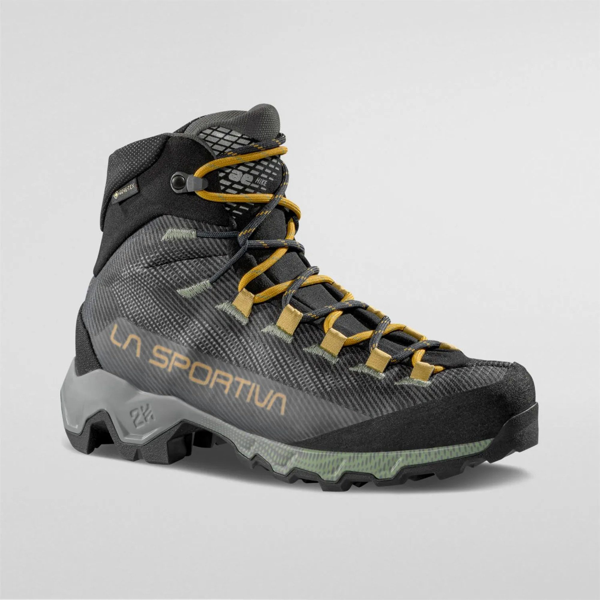 La Sportiva Aequlibium Hike Women GTX - Damen Wanderschuh - Carbon/Aspen Green Trekkingschuh