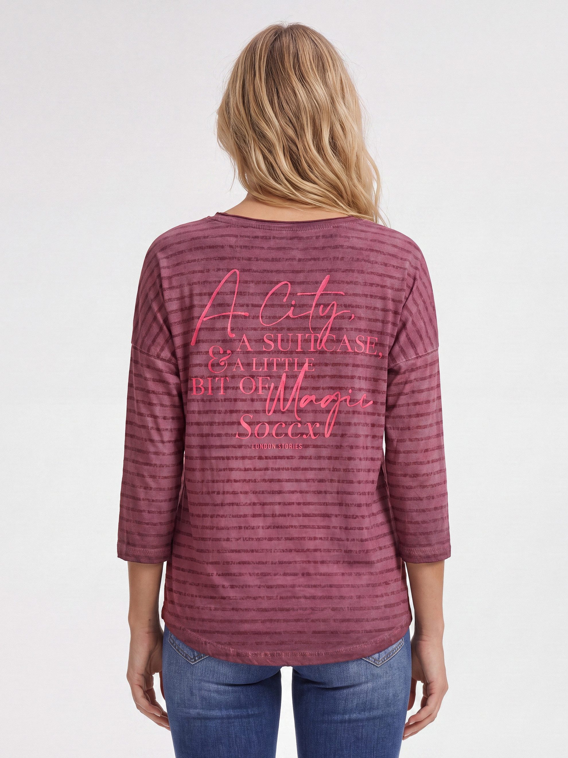 SOCCX 3/4-Arm-Shirt aus Baumwolle – Bild 5 von 5
