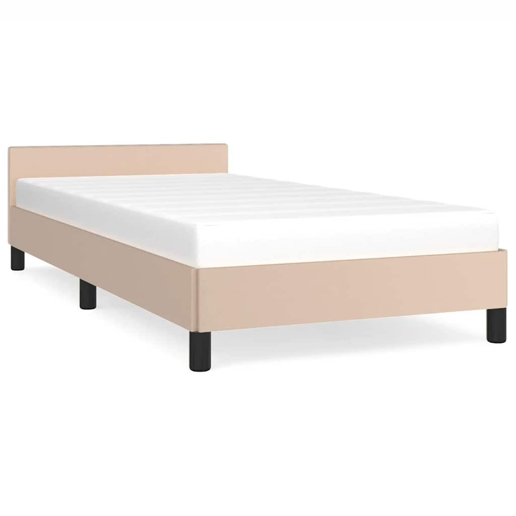 vidaXL Bett Bettgestell mit Kopfteil ohne günstig online kaufen