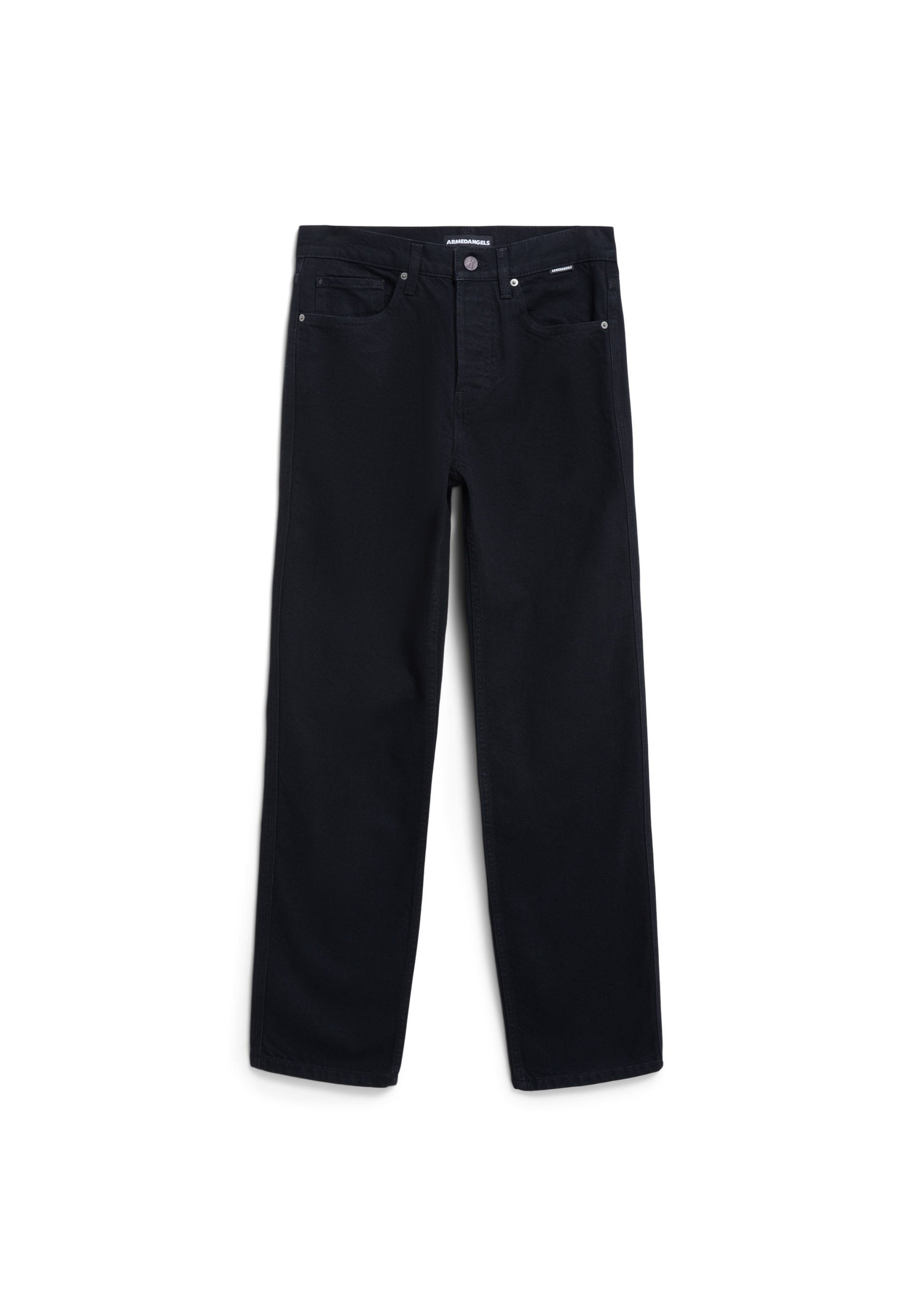Straight-Jeans AAVELINE Straight Jeans recycelte Baumwolle