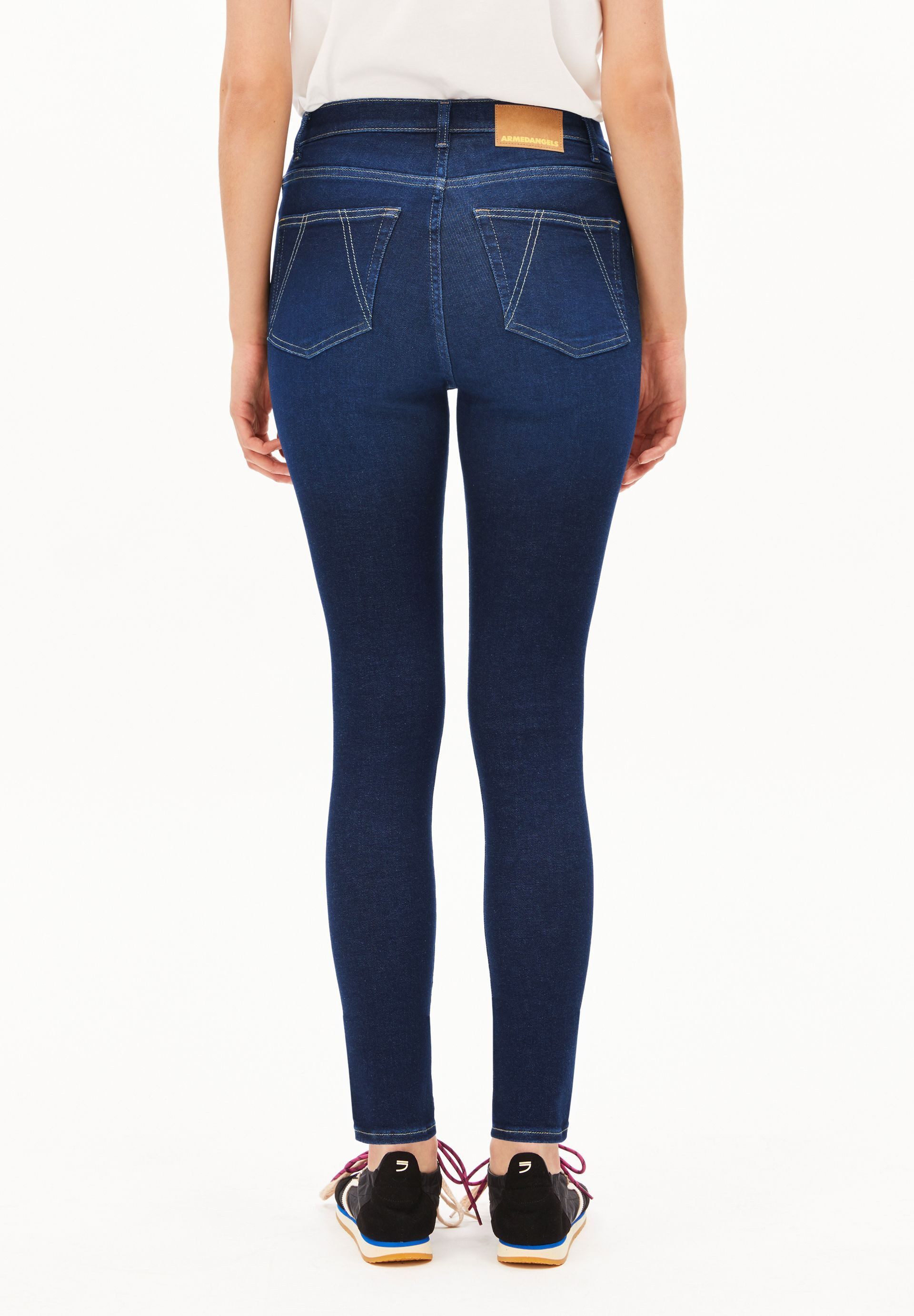 Armedangels Skinny-fit-Jeans INGAA Skinny Jeans aus Baumwoll Mix (X-Stretch) High waist