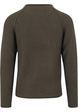 URBAN CLASSICS Rundhalspullover Urban Classics Herren Raglan Wideneck Sweater (1-tlg)