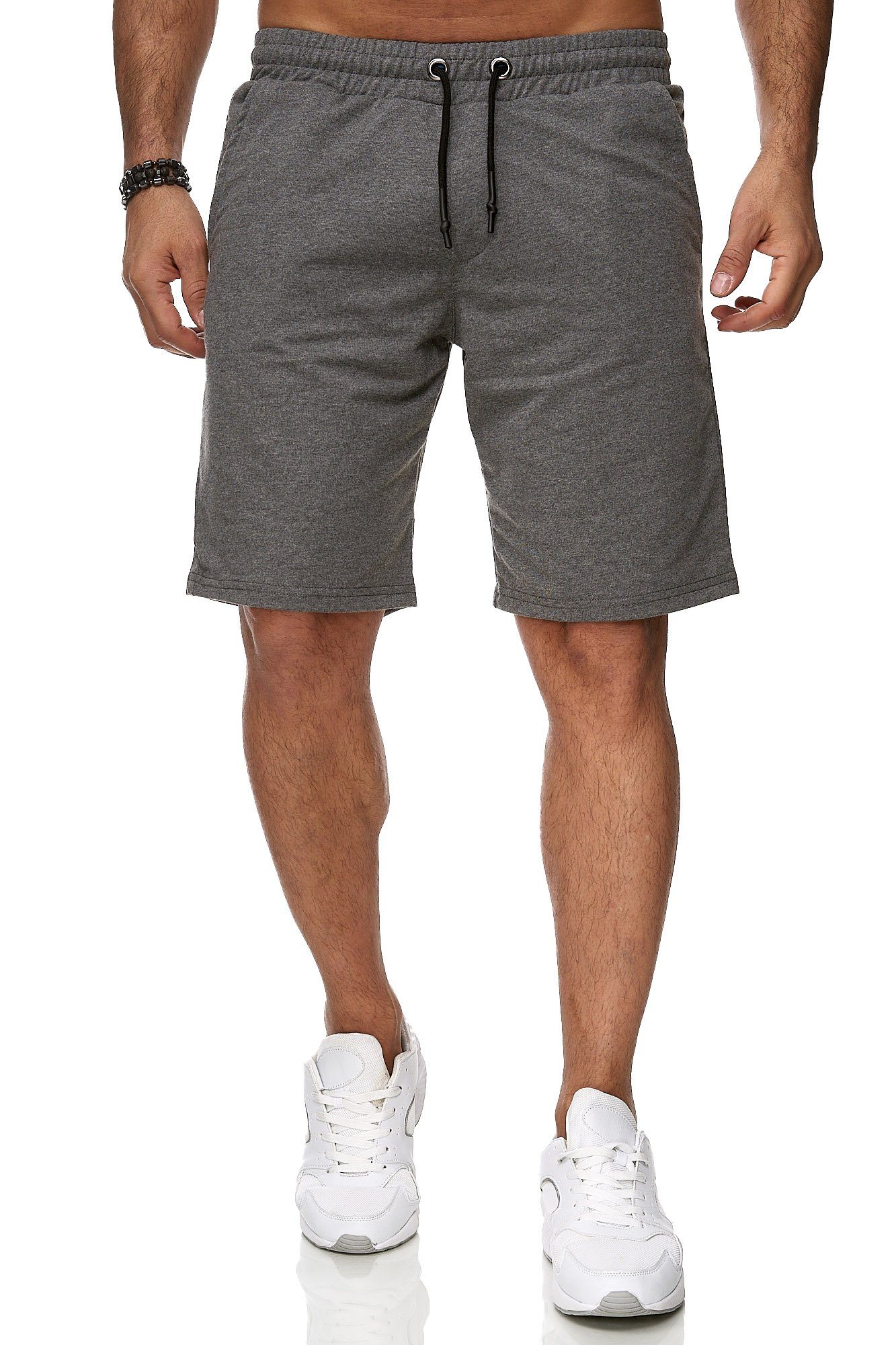 Reslad Sweatshorts Reslad Sweat-Shorts Herren Basic Sport Freizeit Kurze Sweat-Hose RS-50 (1-tlg) Kurze Hose Jogginghose