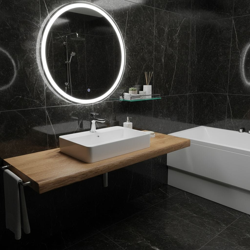 KEINerlei® Waschtischplatte Hellbraun NaTur günstig online kaufen