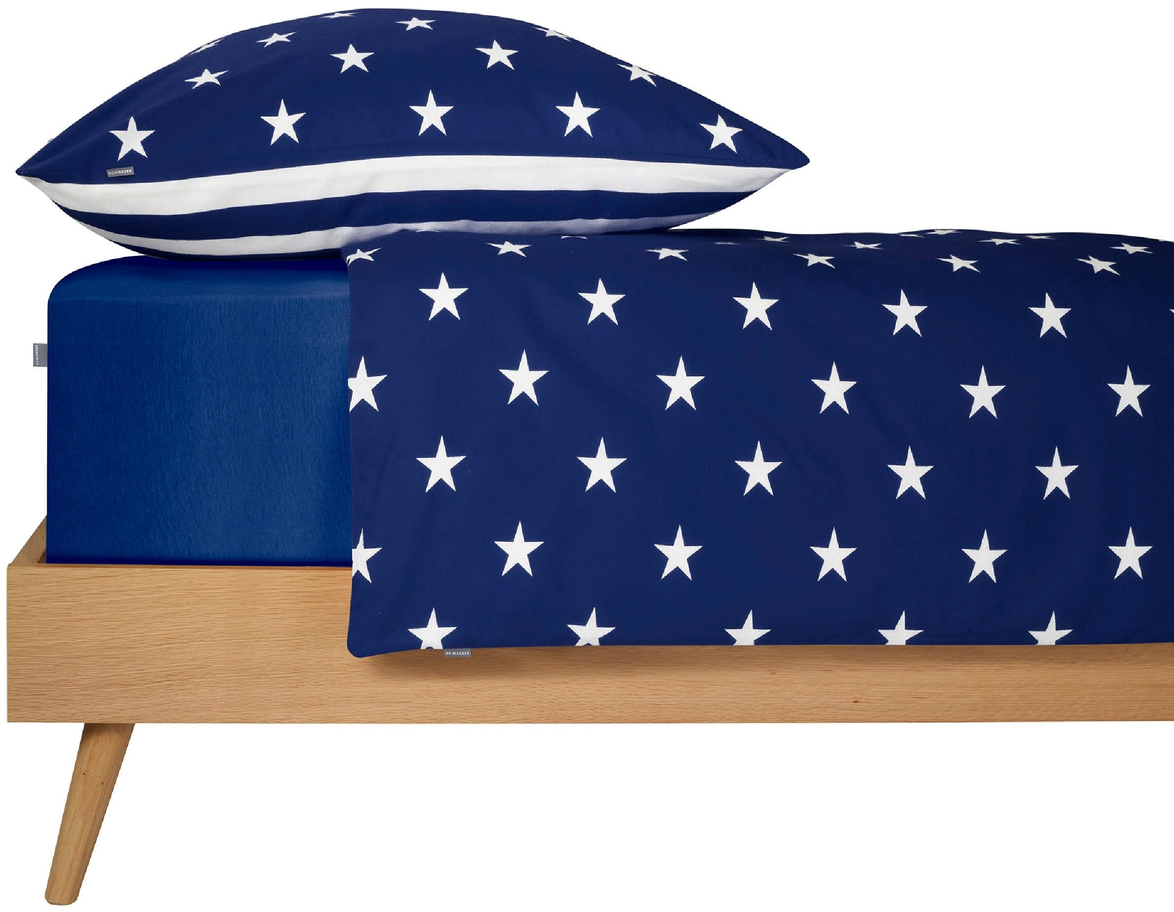 Schiesser Wendebettwäsche Stars & Stripes aus günstig online kaufen