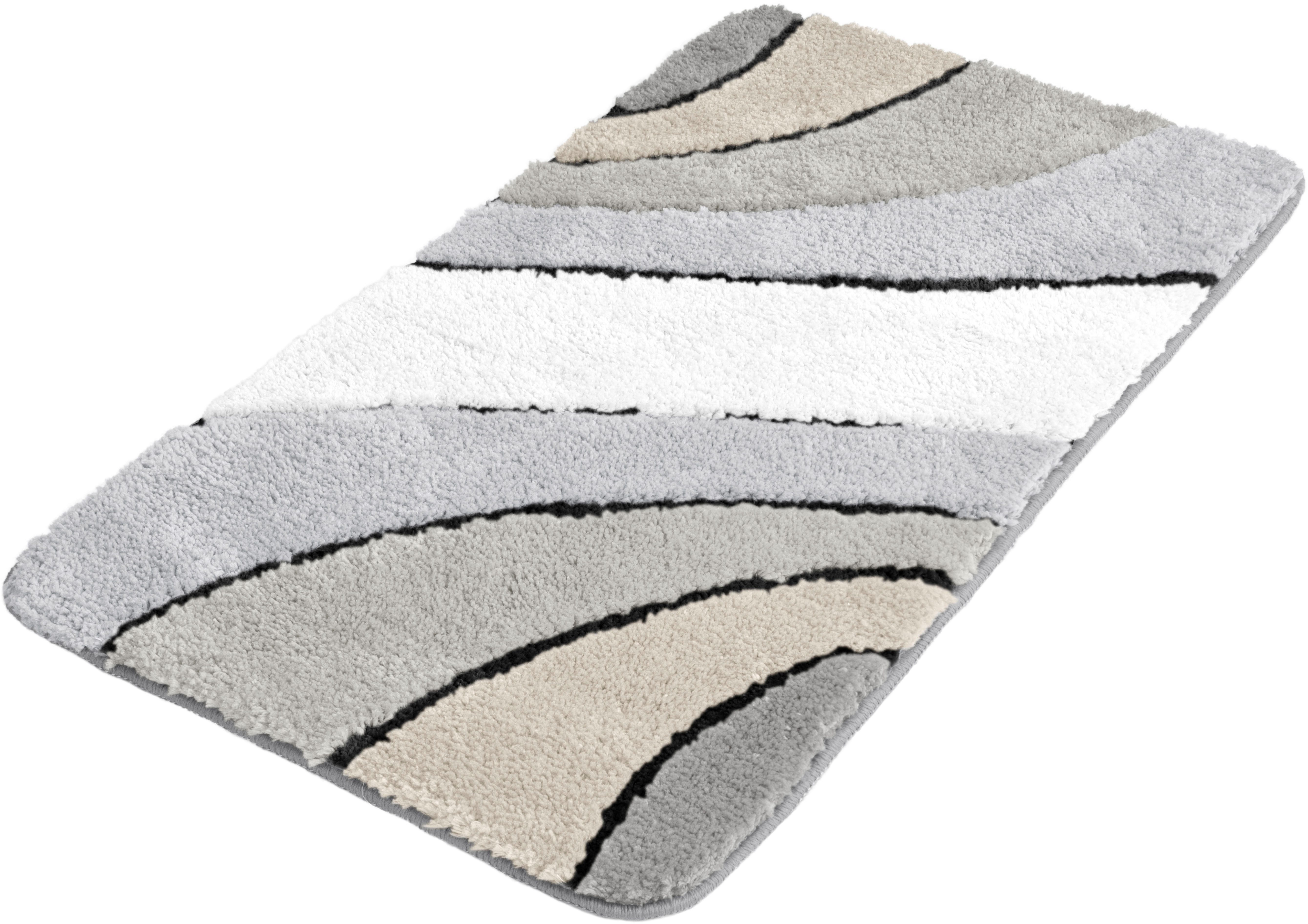 OTTO home Badematte Josie, Badvorleger, Badezimmer Teppich, Höhe 20 mm, rut günstig online kaufen