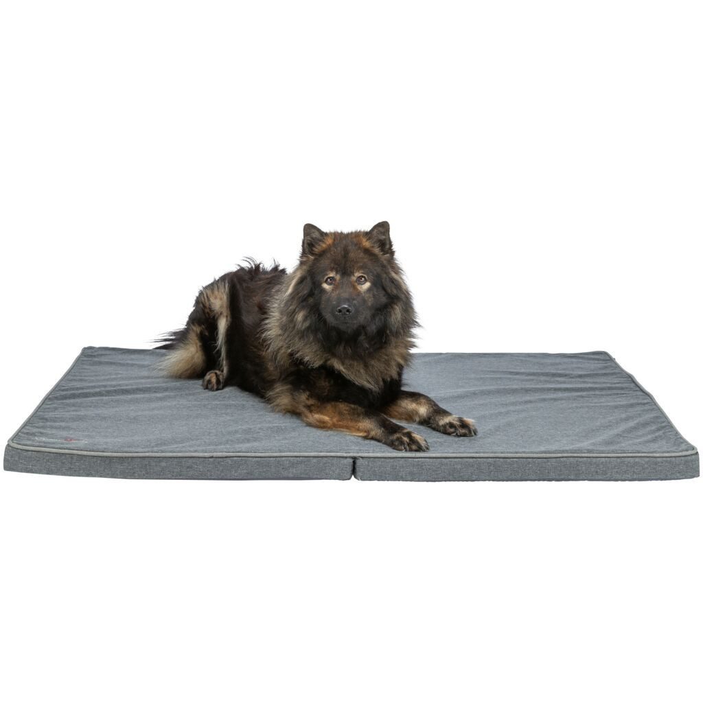 TRIXIE Hundematratze Matratze Samoa Vital - dunkelgrau - 100 × 70 cm