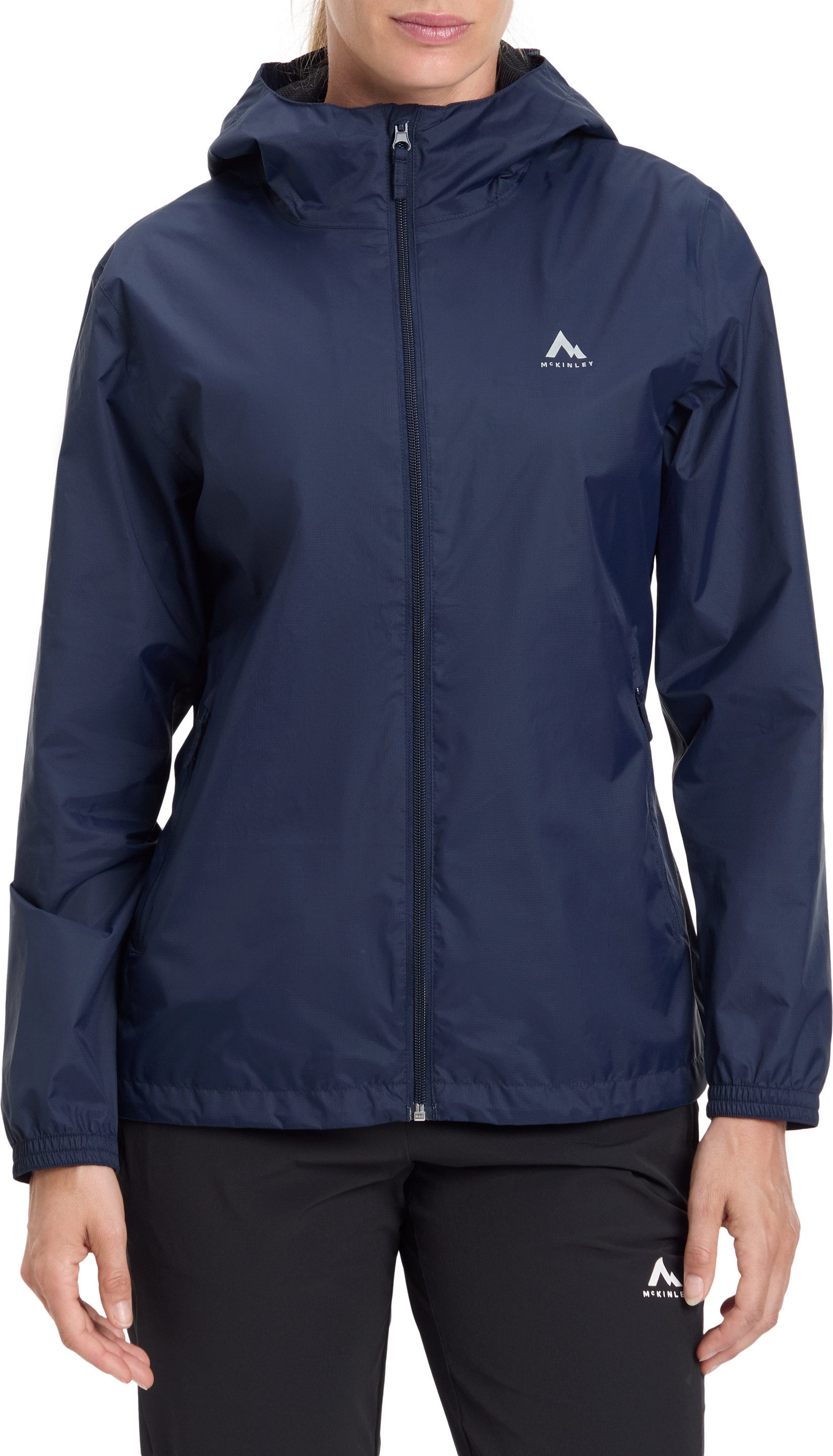 McKINLEY DA.-REGENJACKE KEREOL IV W sportlicher Stil, atmungsaktiv, wasserdicht mit verschweißten Nähten
