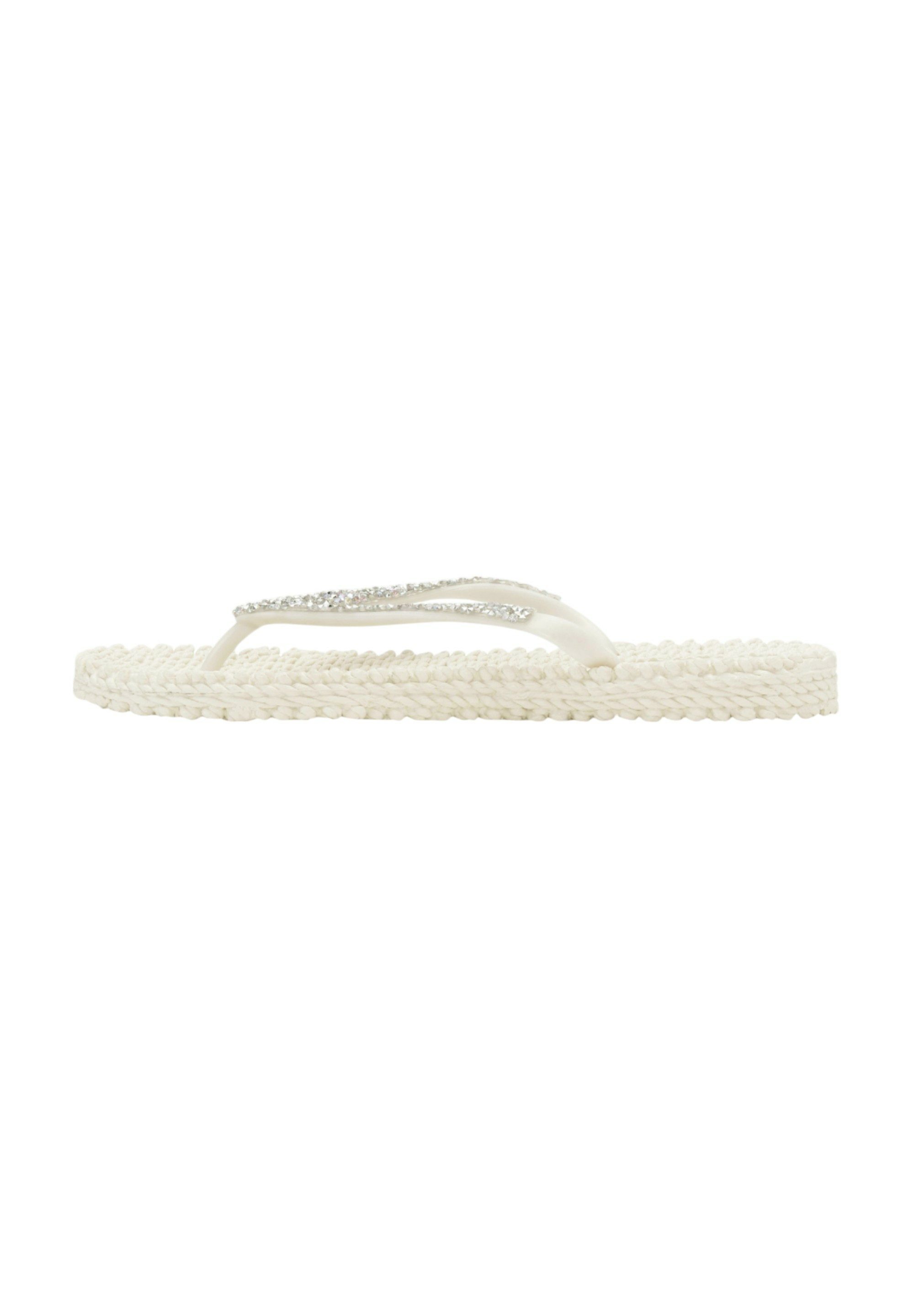 Ilse Jacobsen CHEERFUL03G Zehentrenner gemusterte Innensohle,Glitzersteine, günstig online kaufen