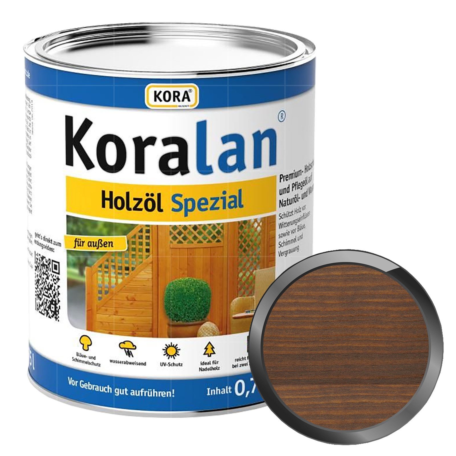 KORA Holzöl Koralan Holzöl-Spezial - 0.75 Ltr