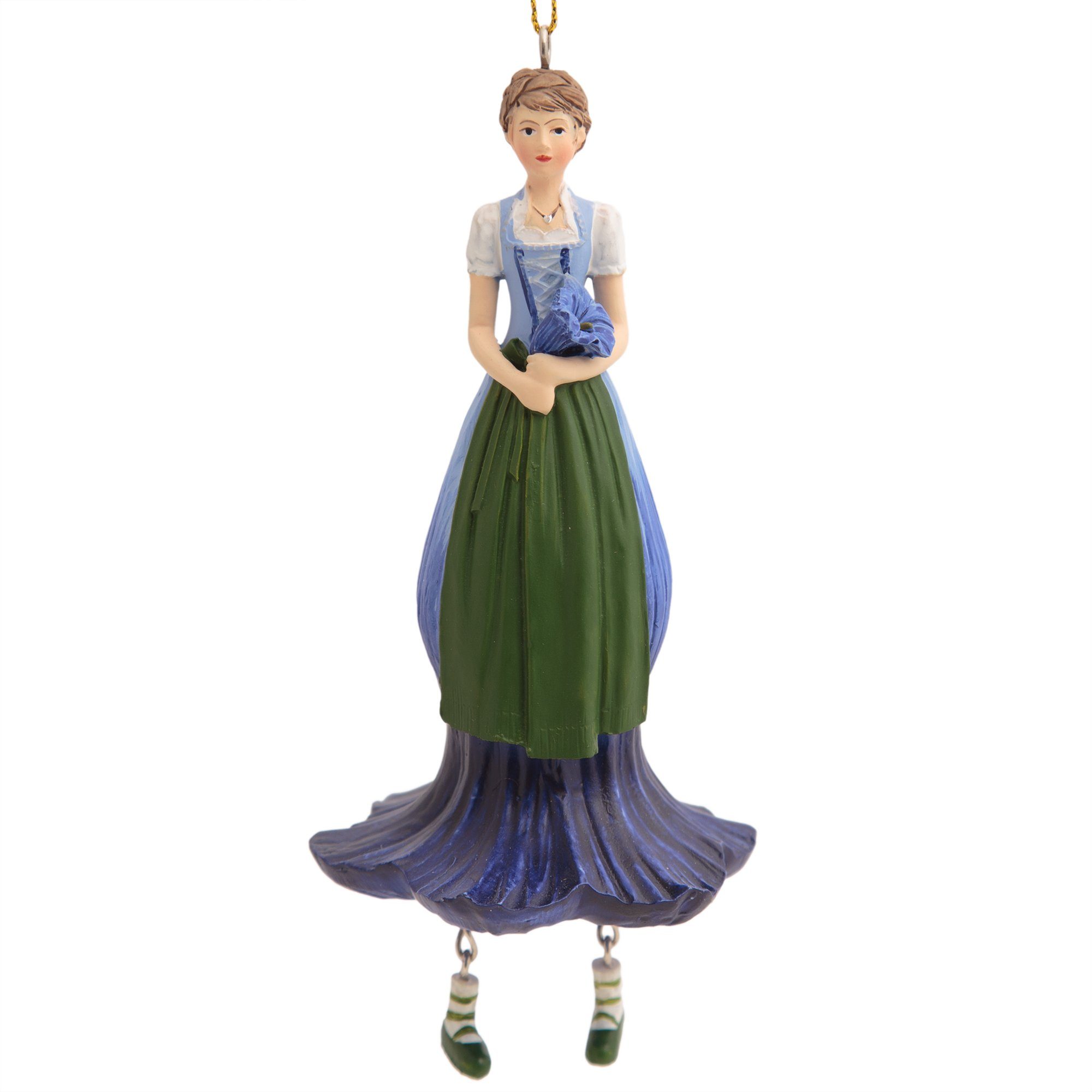 ROSEMARIE SCHULZ Heidelberg Dekofigur Blumenmädchen Enzian günstig online kaufen