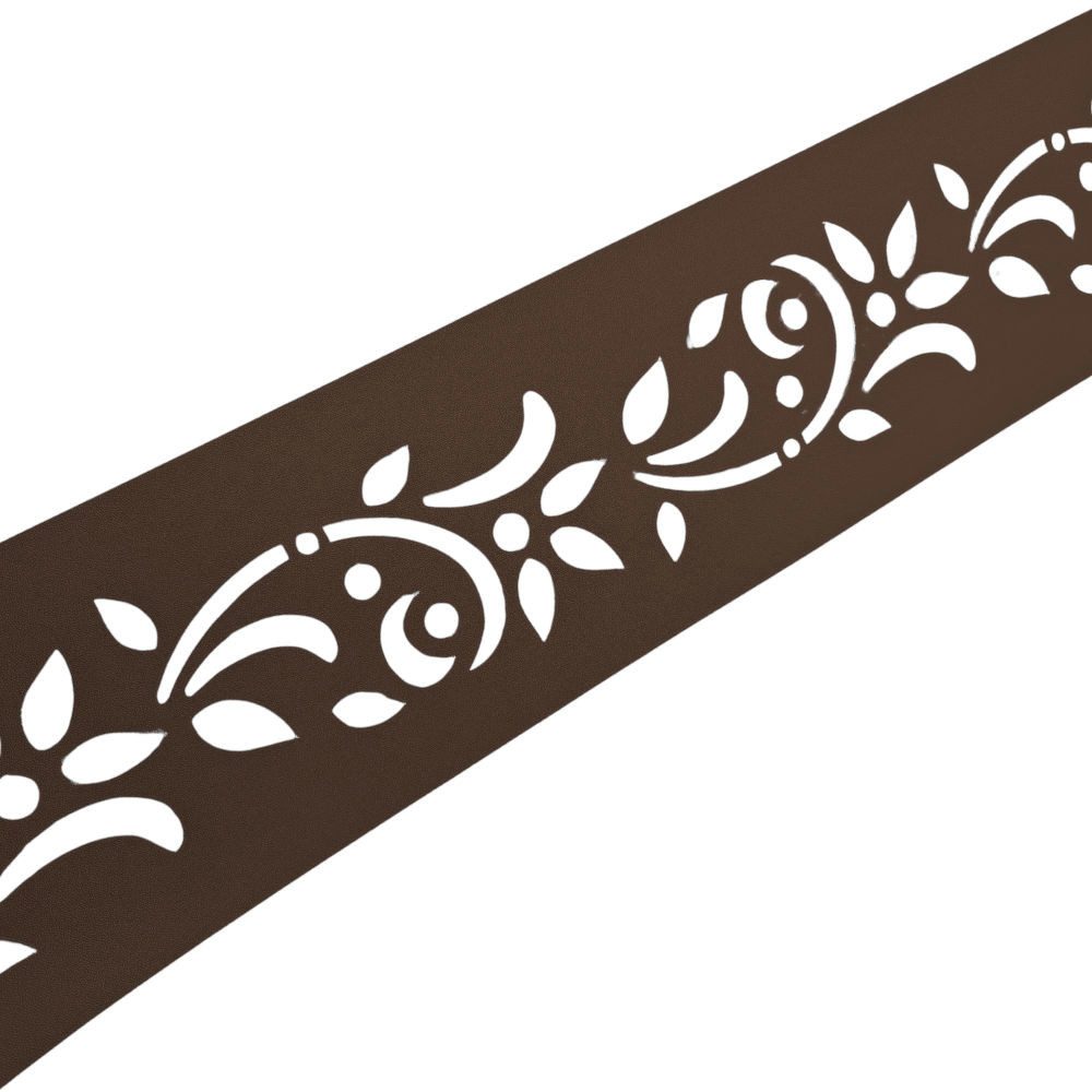 zaunzu Sichtschutzstreifen PREMIUM Dekor Floral1 Sichtschutz günstig online kaufen