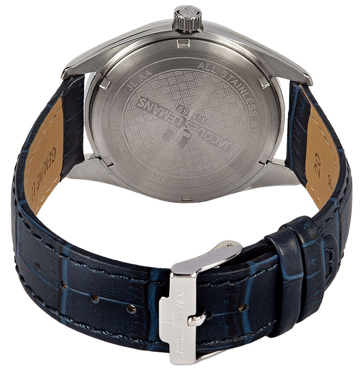 Jacques Lemans Quarzuhr 1-1859C, für Herren Derby
