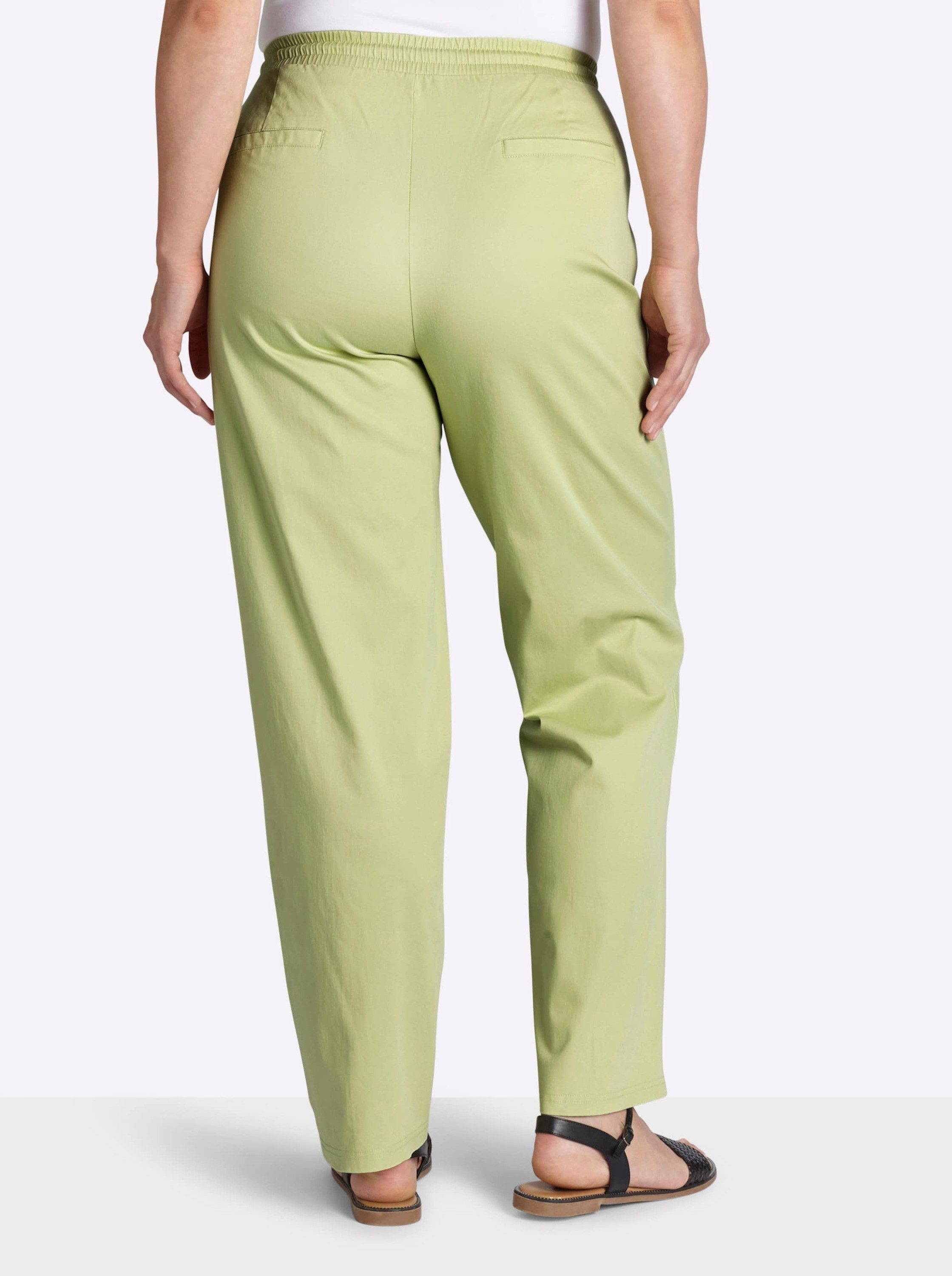 Sheego Jerseyhose Schlupfhose normal