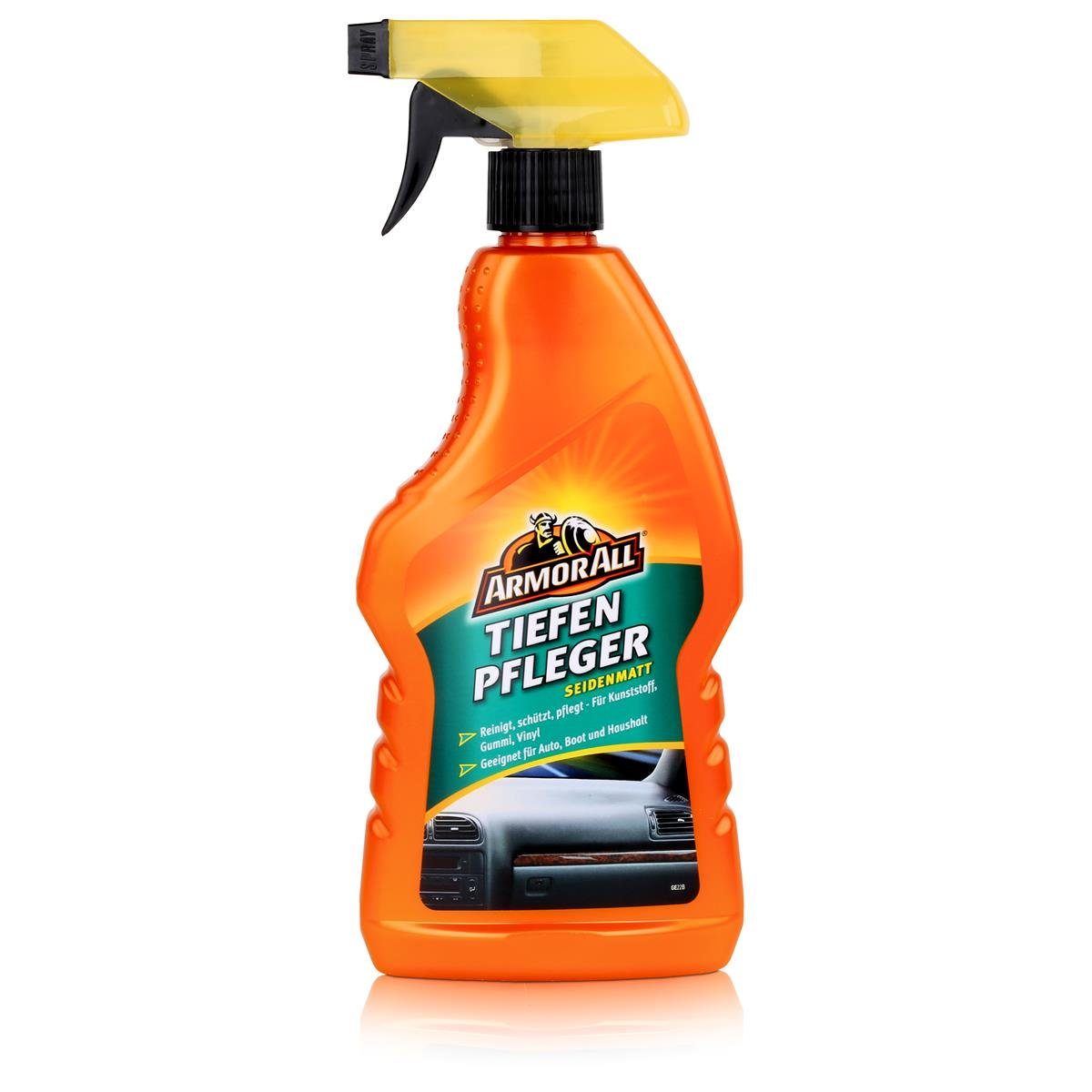 Armor All Kunststoff Tiefenpfleger seidenmatt Sprühflasche 500ml Auto-Reinigungsmittel