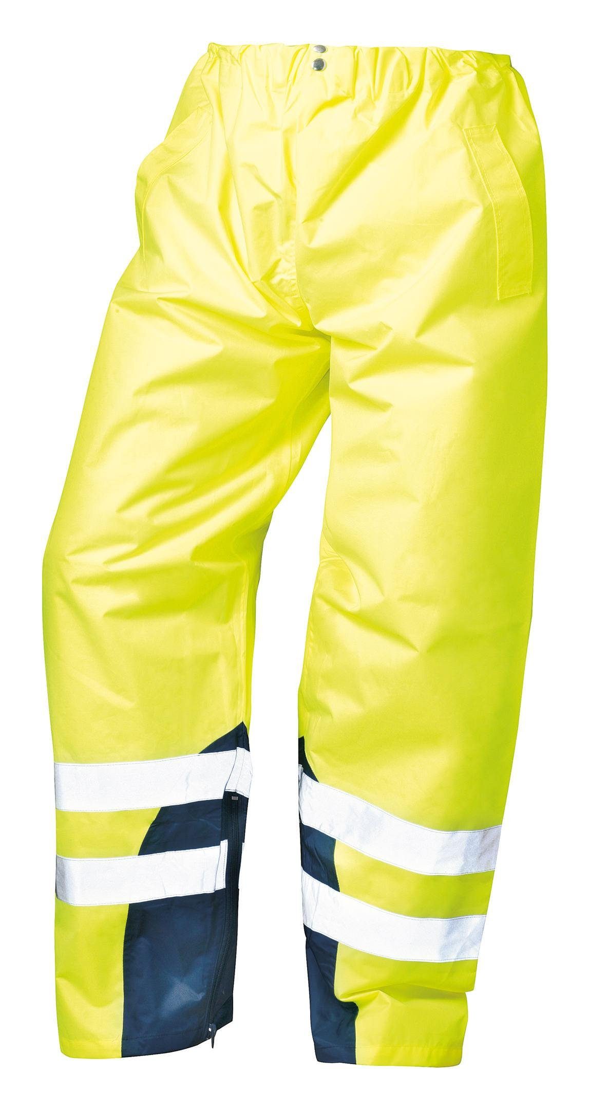 Feldtmann Arbeitsbundhose Warnregenbundhose Renz Größe XL gelb