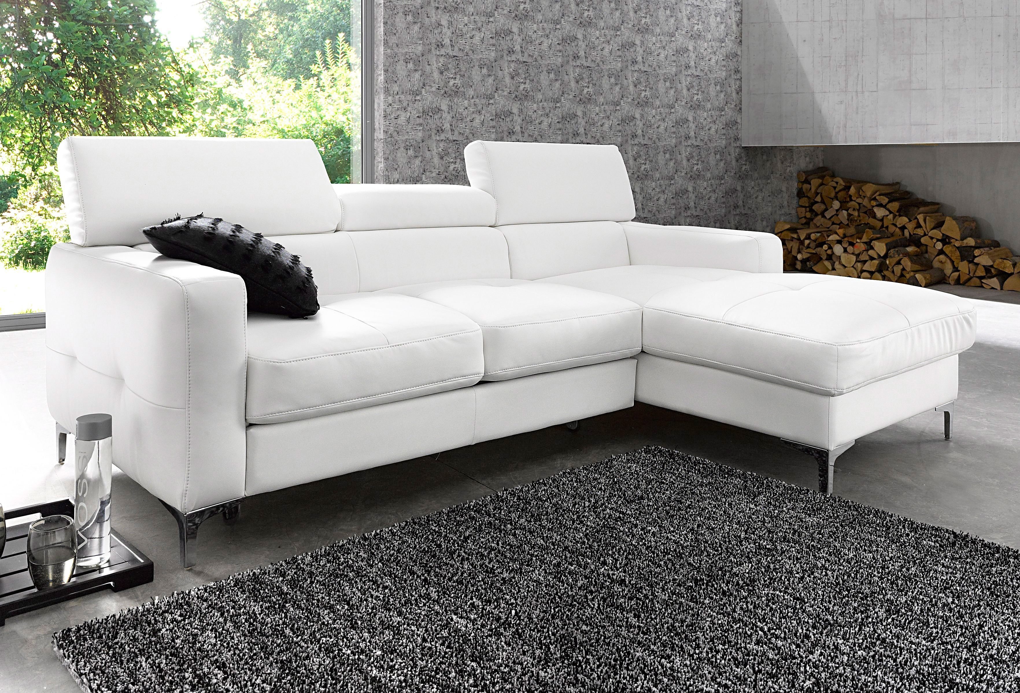 COTTA Ecksofa Sammy L-Form, wahlweise mit Bettfunktion